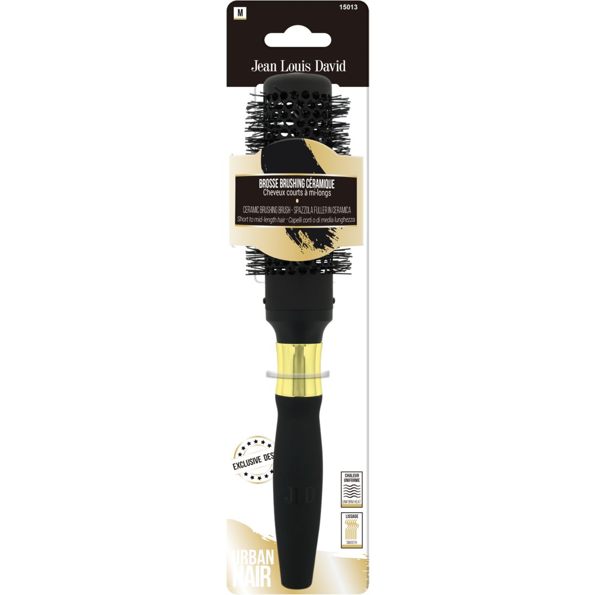 Brosse volume BRUSHING NEW DESIGN couleur unique, JEAN LOUIS DAVID