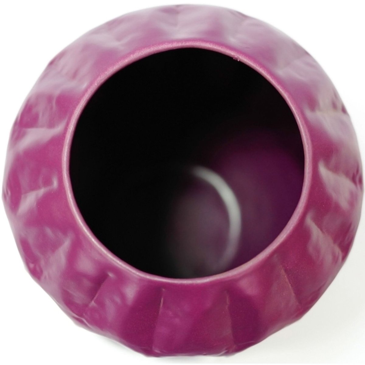 Vase rond fait main Wanda violet, ARTE ESPINA