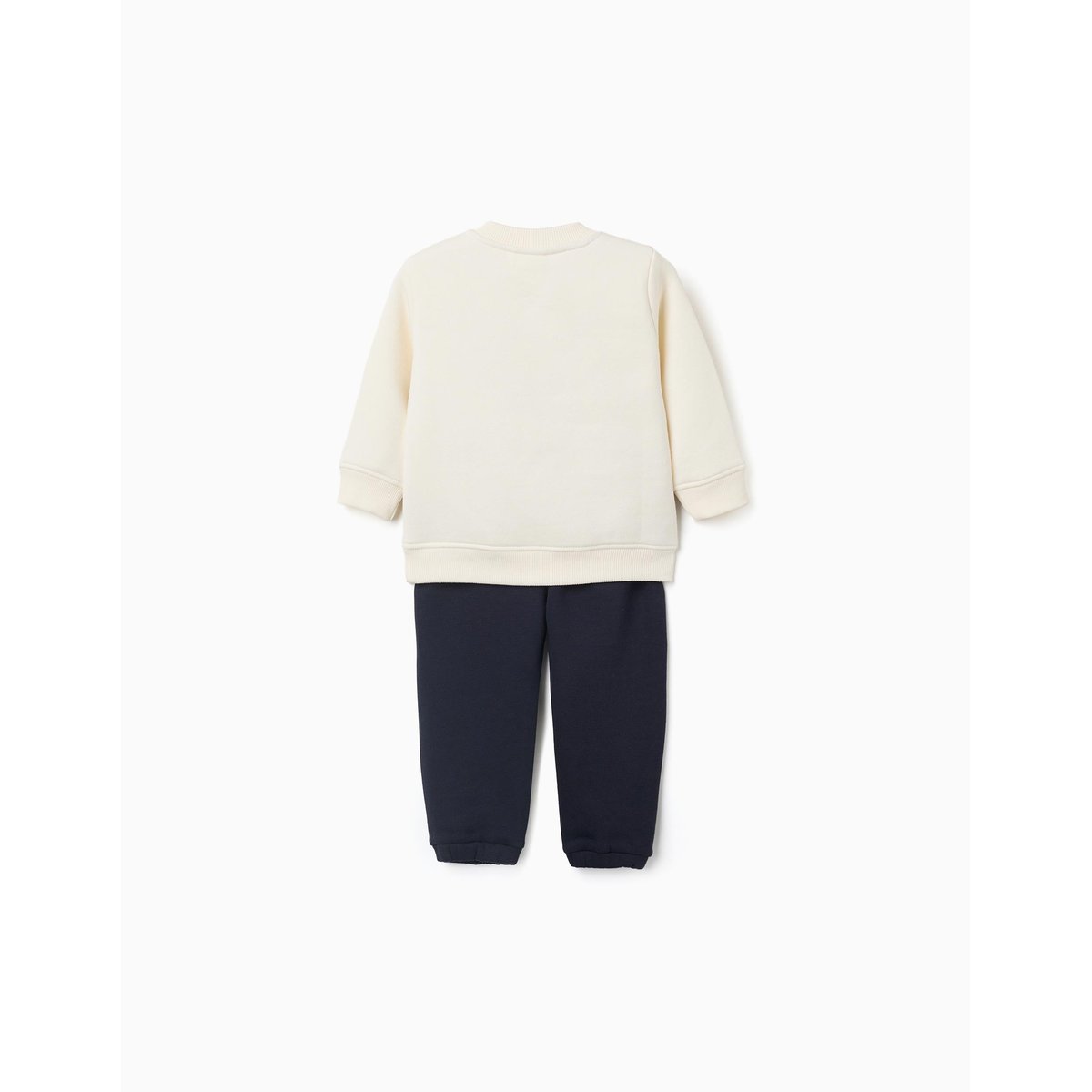 Ensemble de jogging en coton peigné avec imprimé Friends blanc, ZIPPY