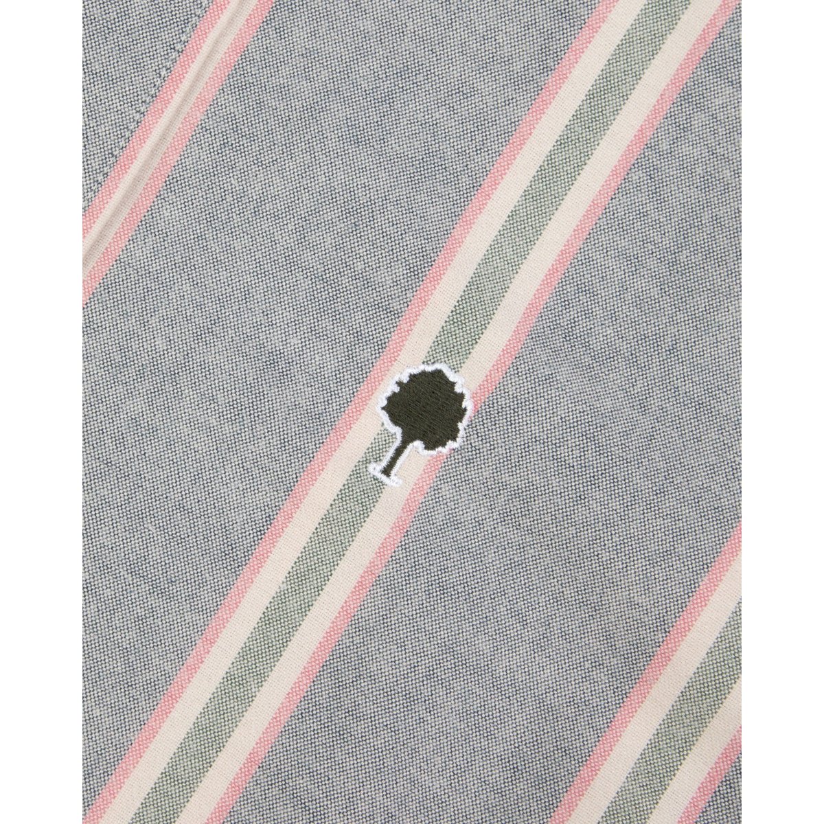 Chemise en tissu Oxford bleu marine, FAGUO