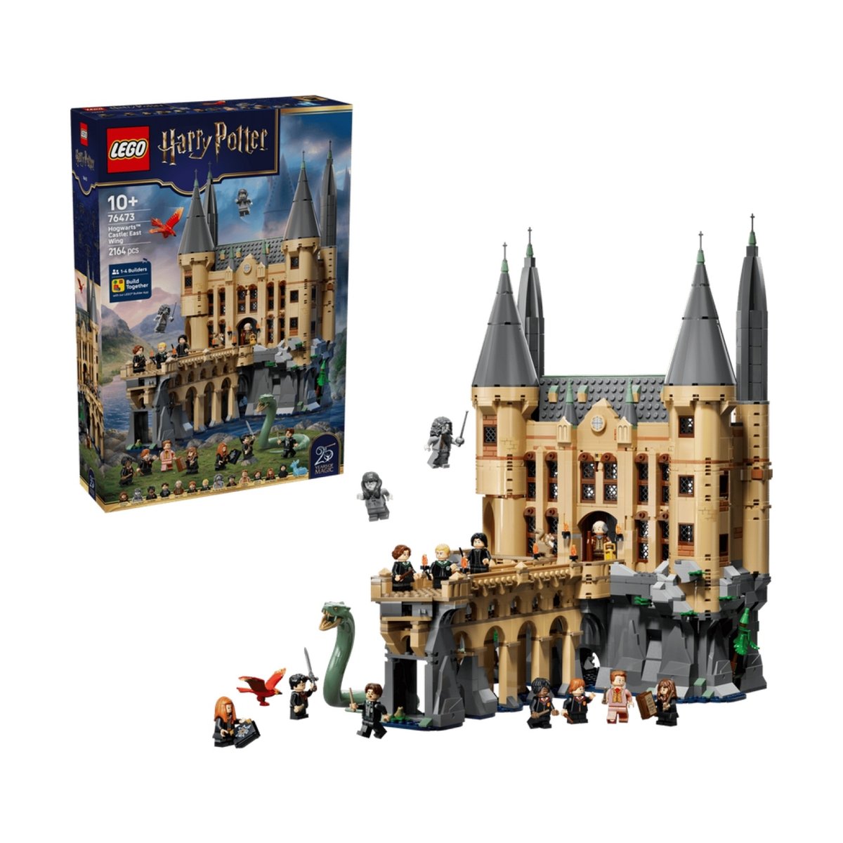 Le château de Poudlard : l'aile Est multicolore, LEGO