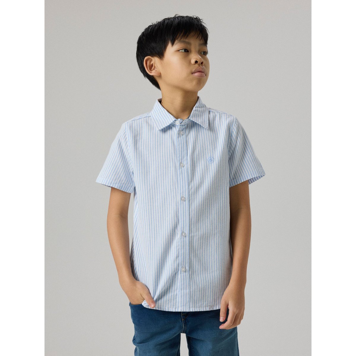 Chemise bleu - campanula 1, NAME IT