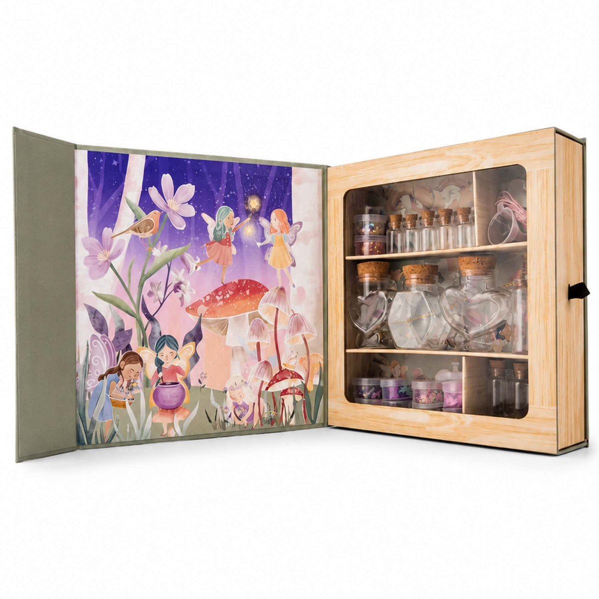 Jouet coffret de potions enchantées merveilles de la forêt vert, GREAT PRETENDERS