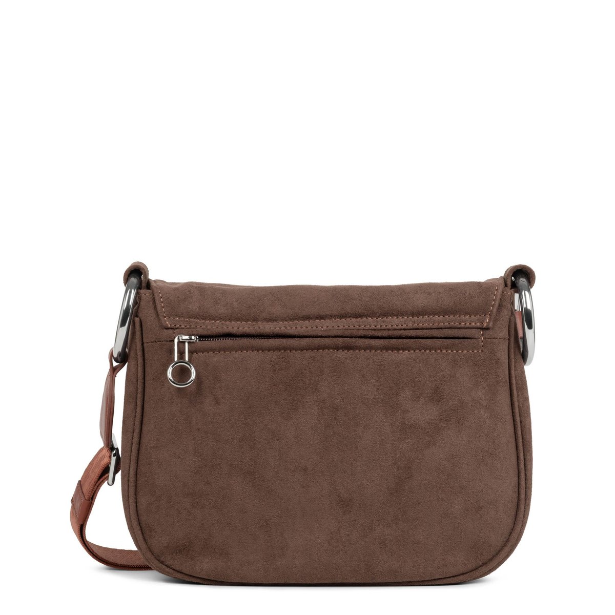 Sac trotteur HANDLE SUÉDINE marron, SEQUOIA