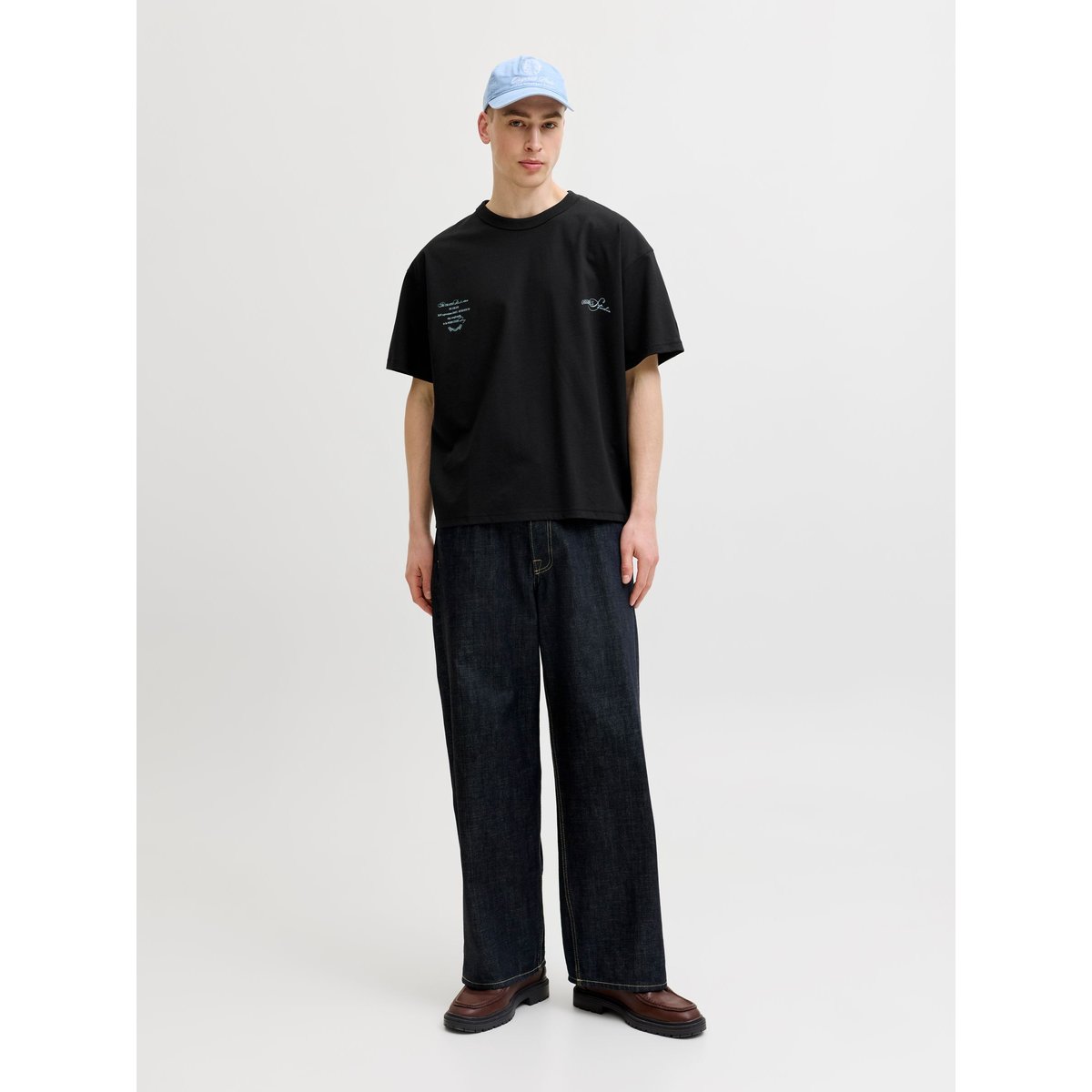 T-Shirt black 1, JACK & JONES