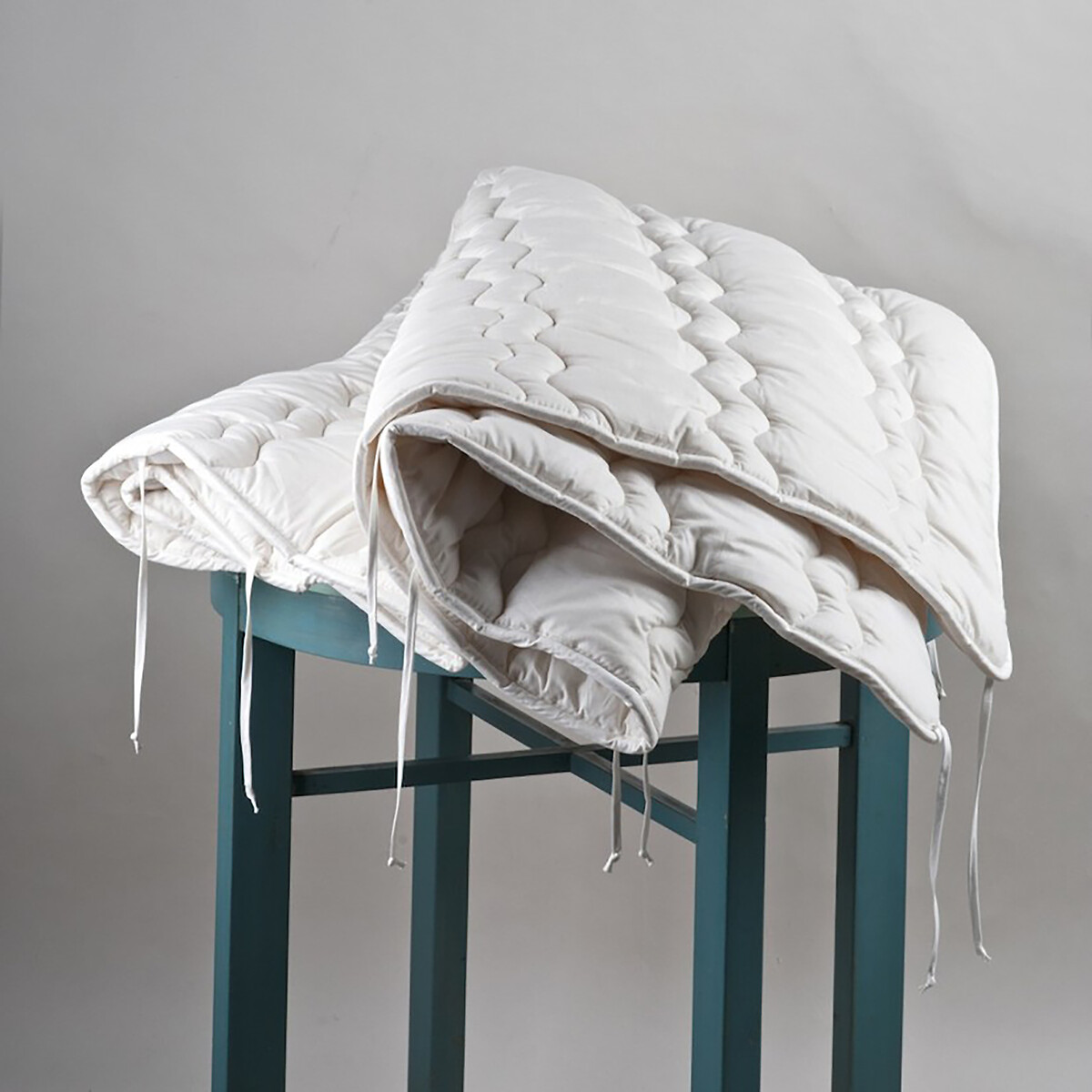 Piumino in cotone biologico beige chiaro, EUROPE & NATURE