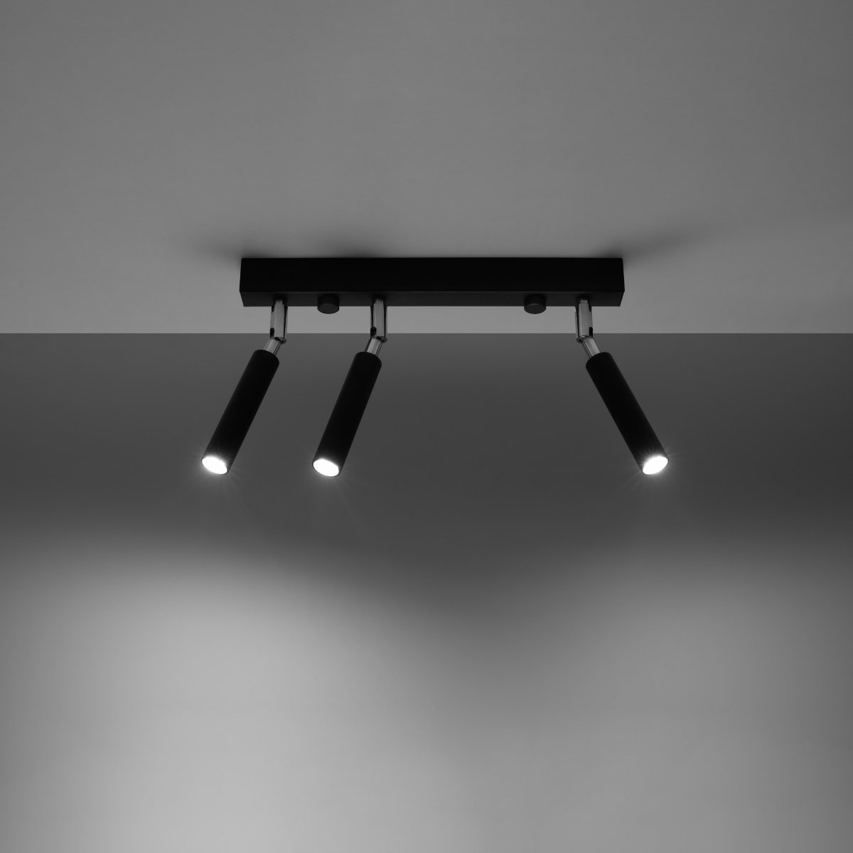 Plafonnier Aluminium Noir G9 3 Eyetech noir, EDEN