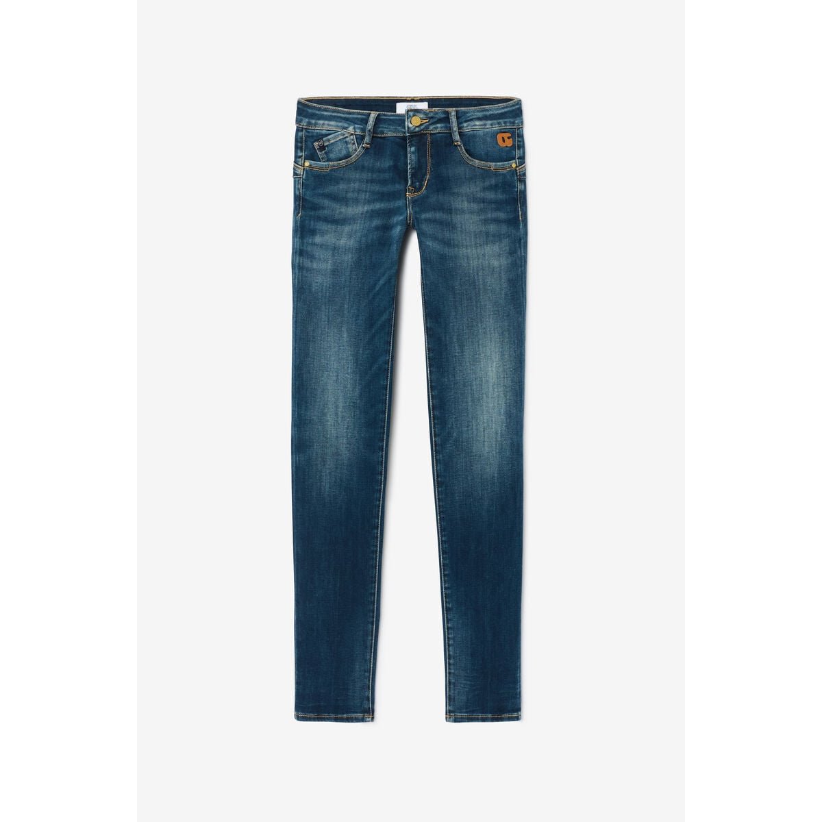 Jeans push-up slim PULP, longueur 34 blue, LE TEMPS DES CERISES