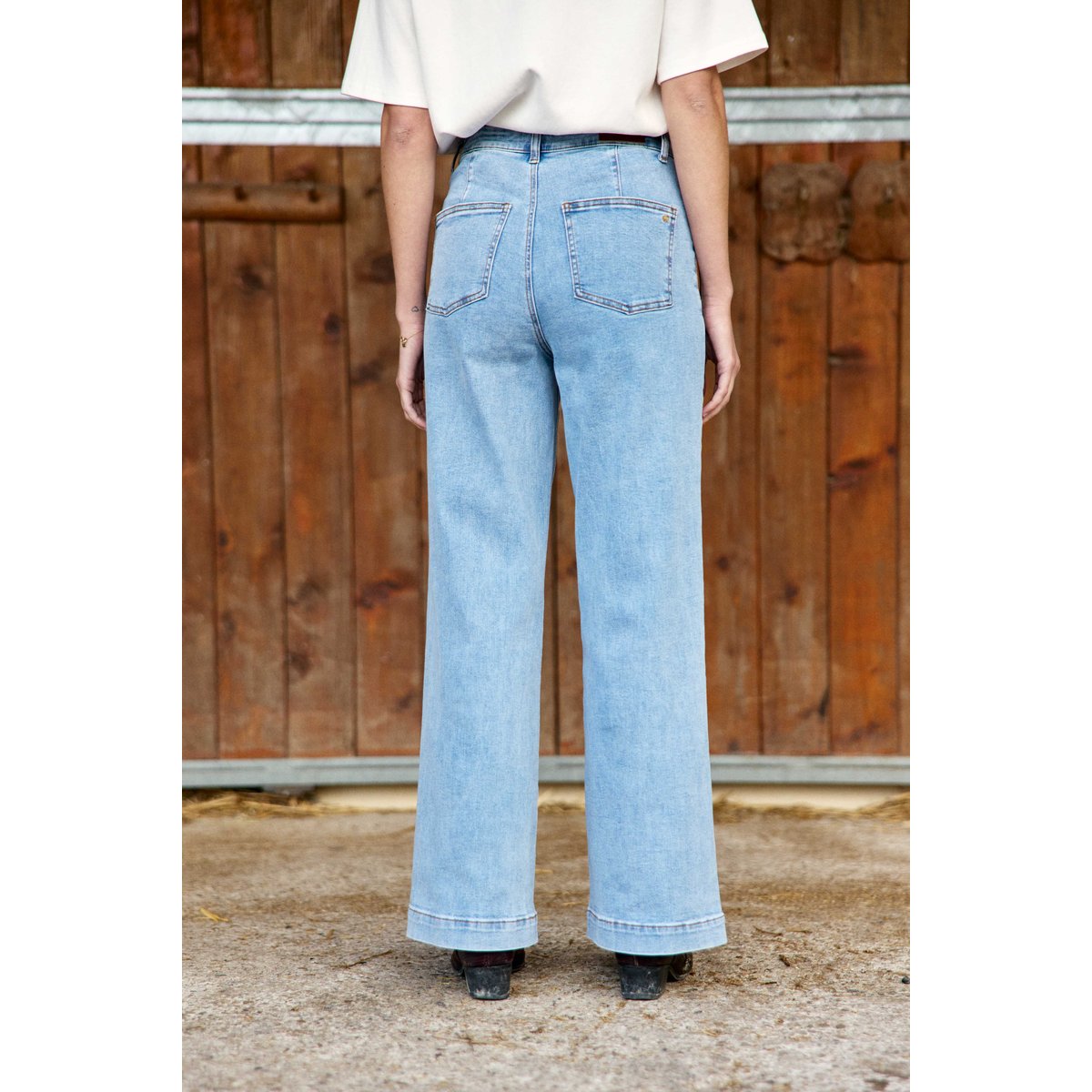 Jean uni ATLANTYNO 87-stone clair, LA PETITE ETOILE