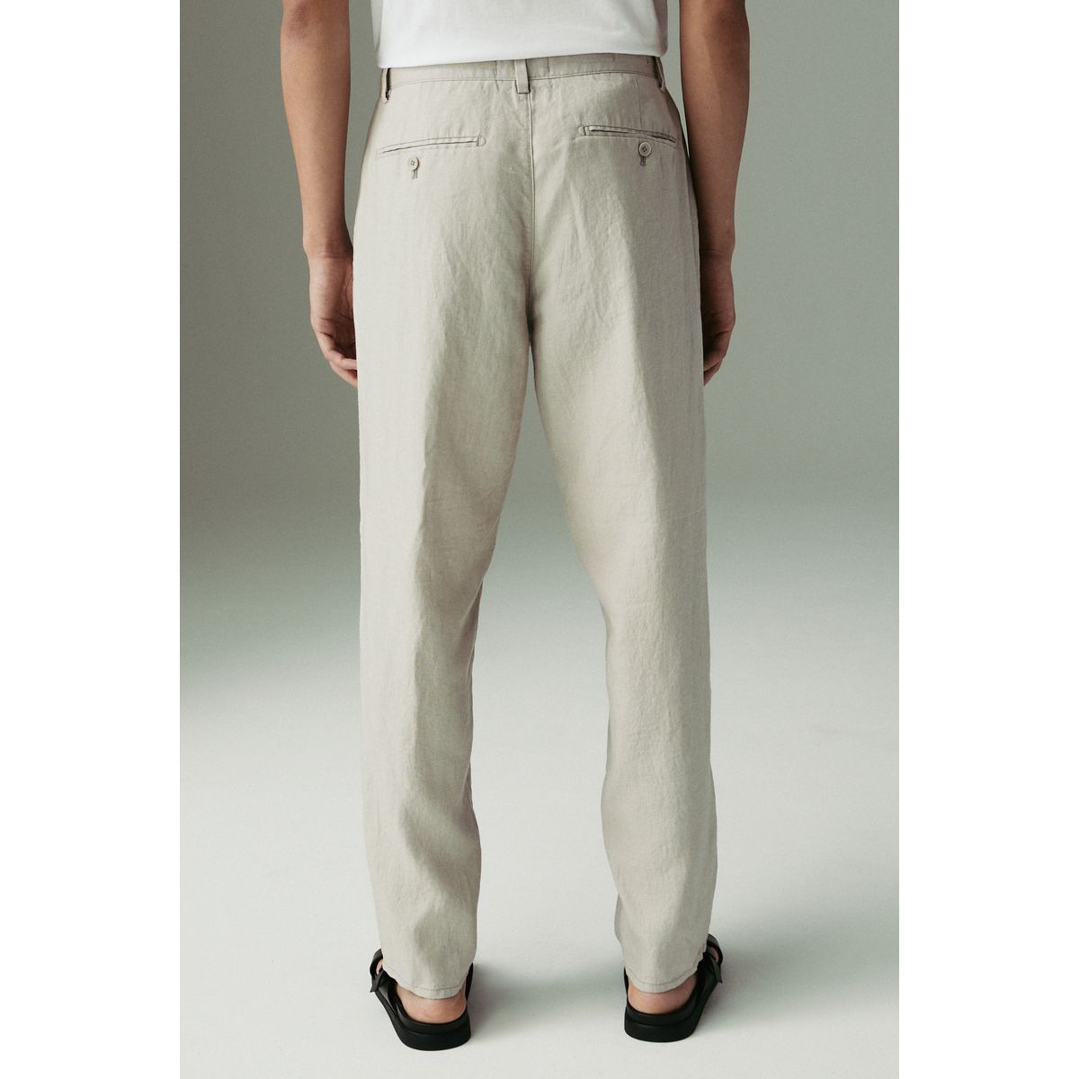 Pantalon chino grège, NEXT