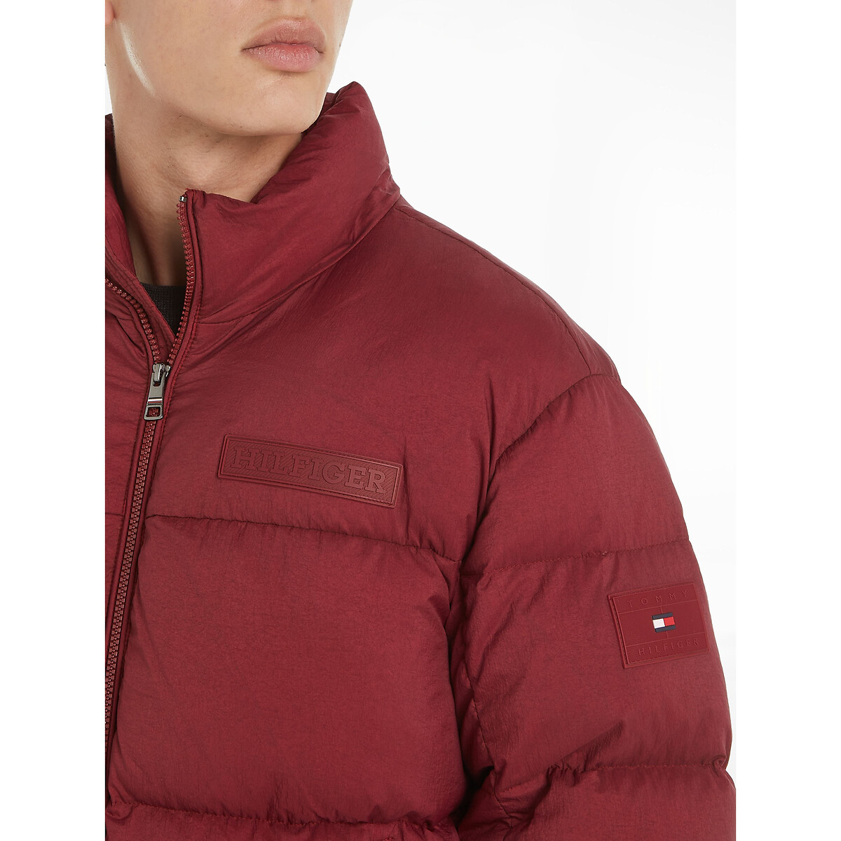 Doudoune sans capuche New York rouge, TOMMY HILFIGER