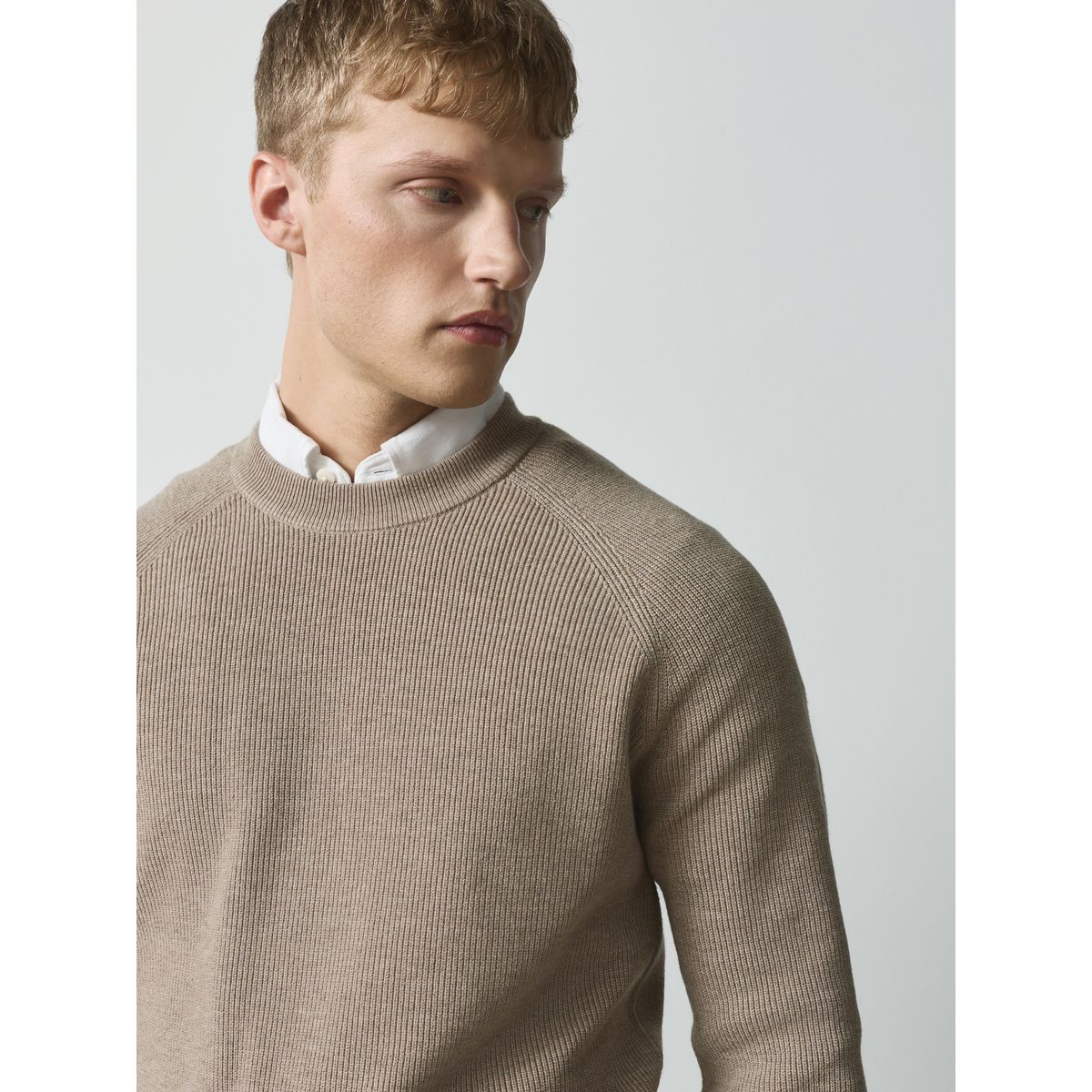 Pull en maille essential, lot de 2 bleu marine/neutre, NEXT