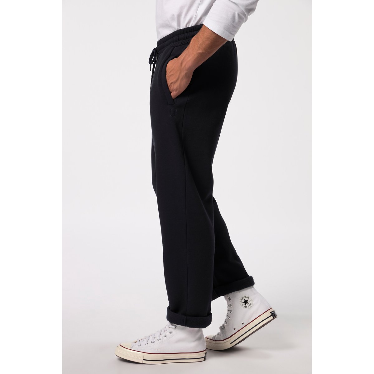 Pantalon de jogging, coupe Basic Fit marine foncé, JP1880