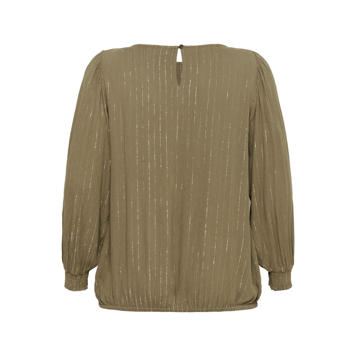 Blouse à manches longues gris morel, KAFFE CURVE