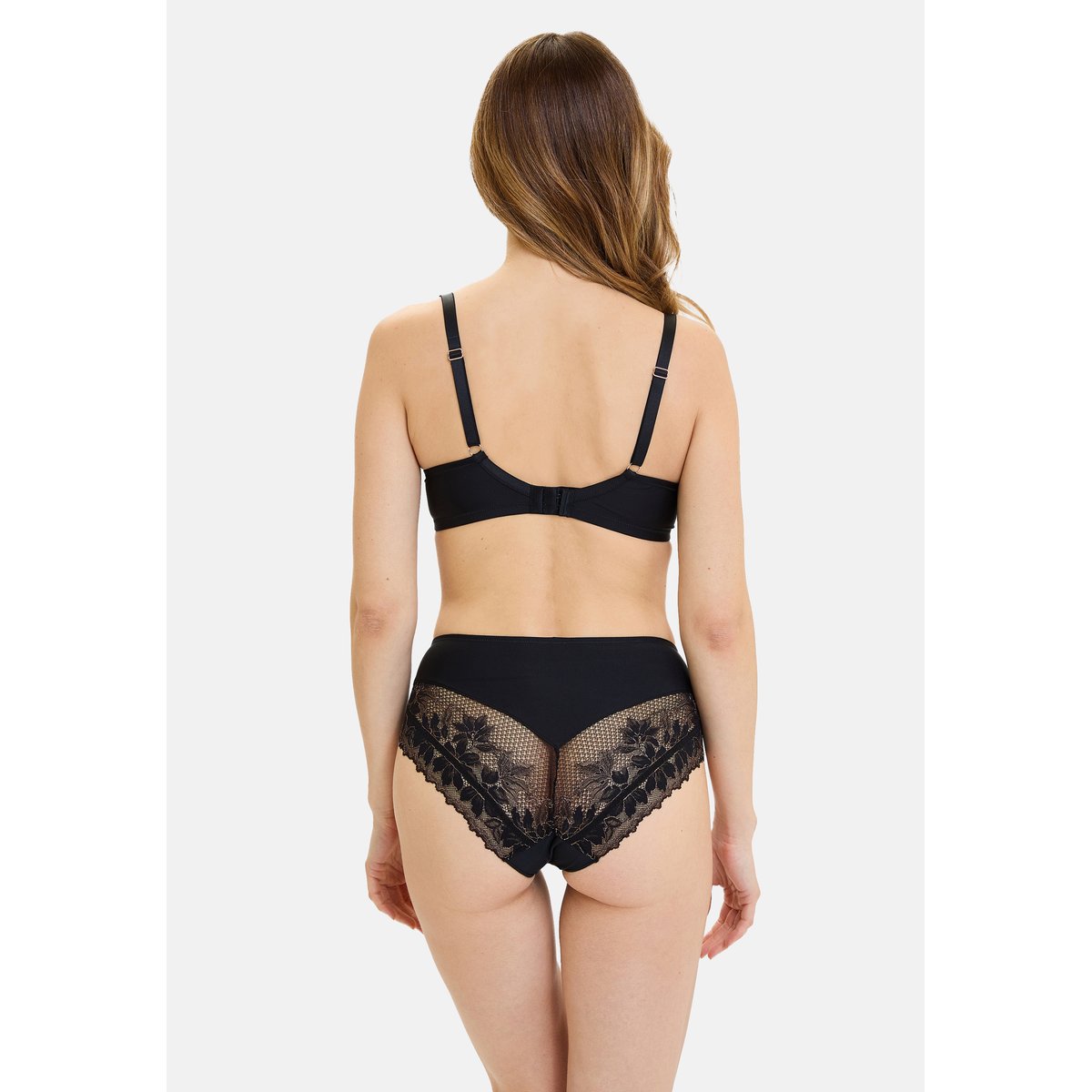 Culotte MÉLODIE noir & lurex cuivré, SANS COMPLEXE