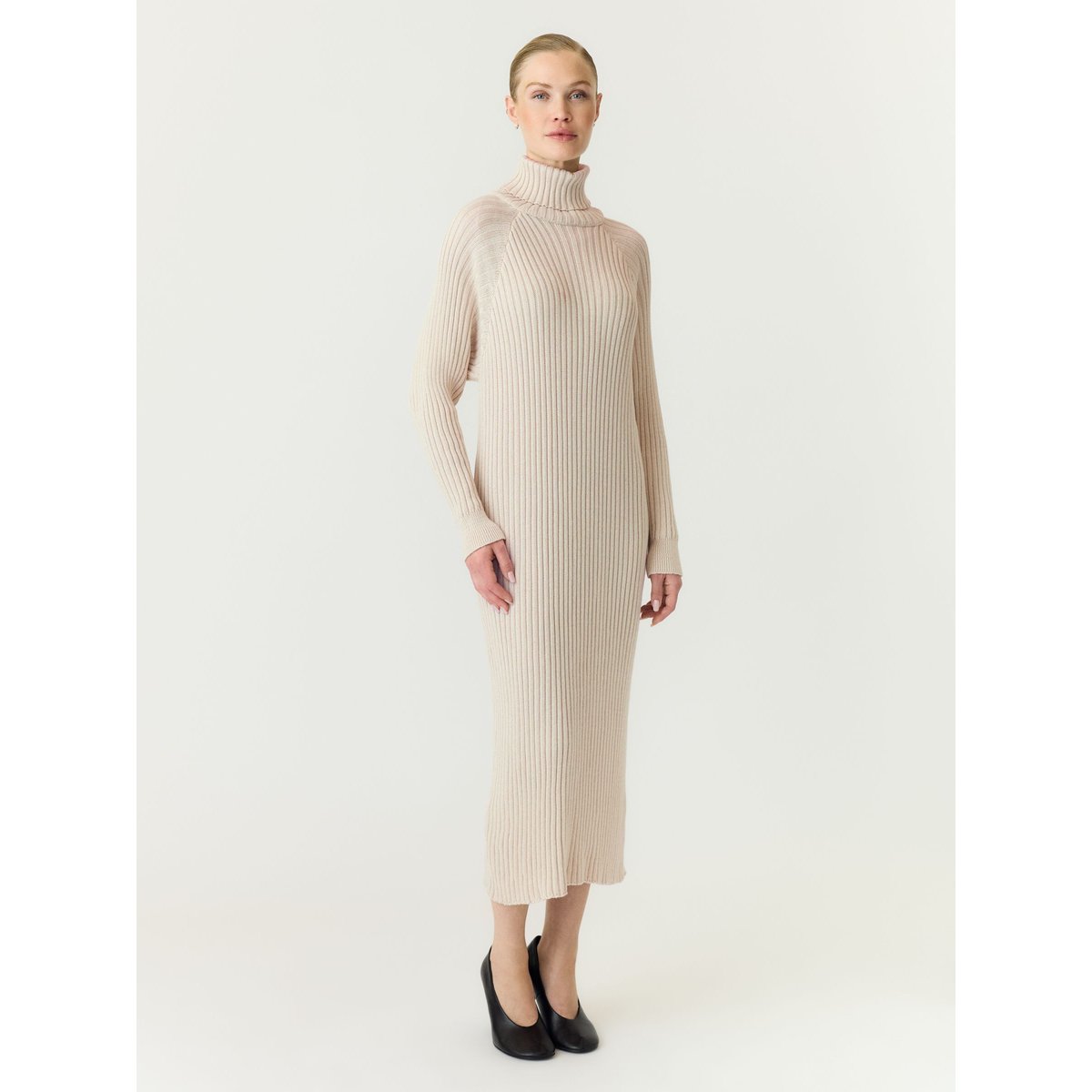 Robe En Maille birch, YAS