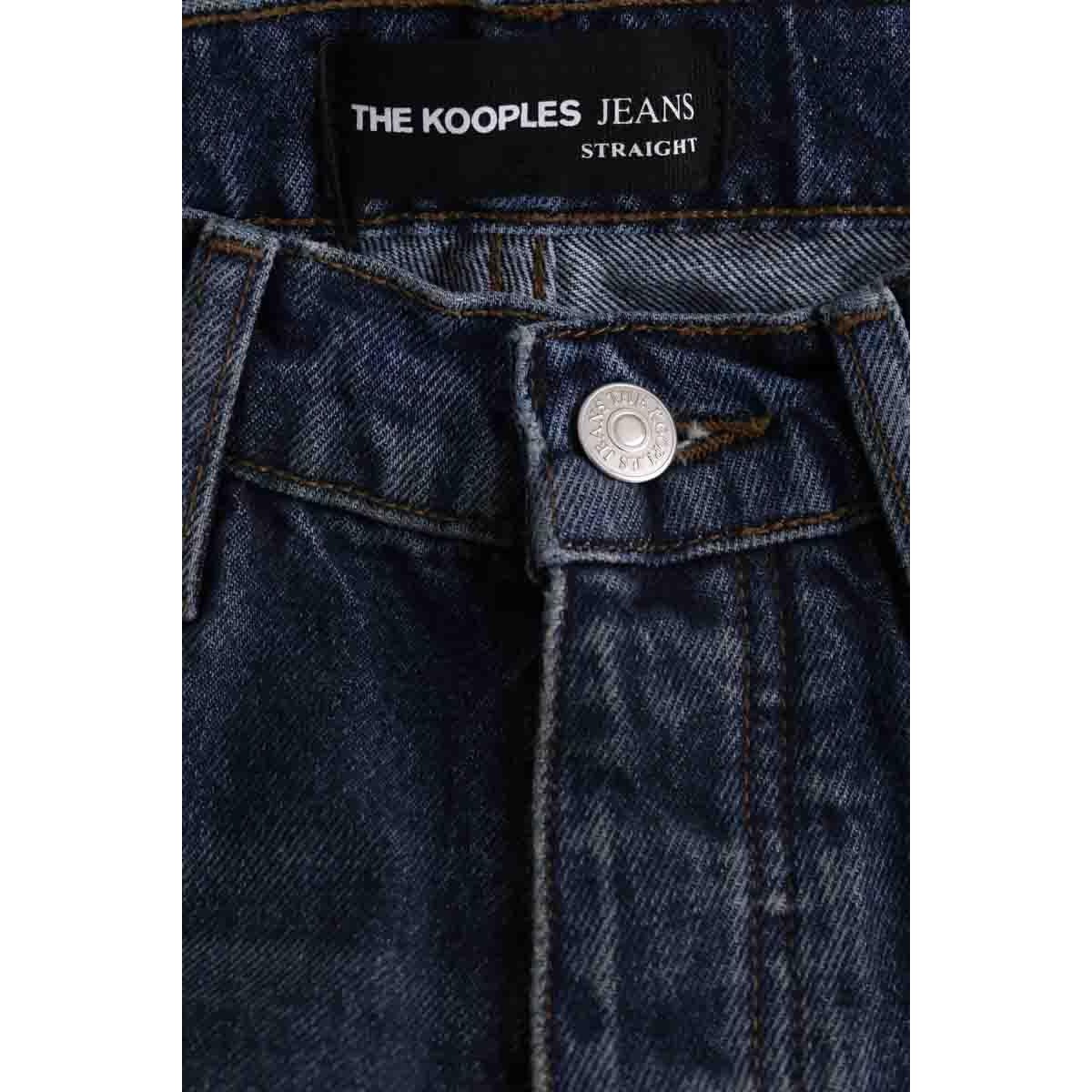 Jean droit - Très Bon État bleu, THE KOOPLES