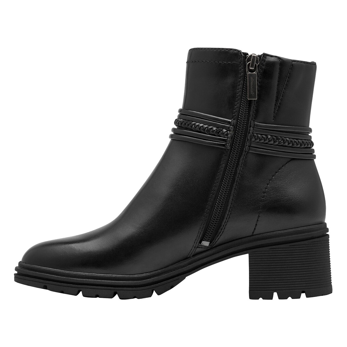Botines planos negro, TAMARIS