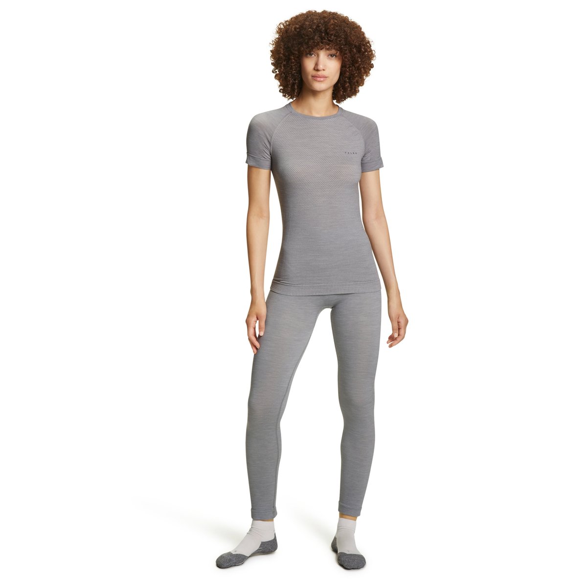 T-Shirt gris, FALKE