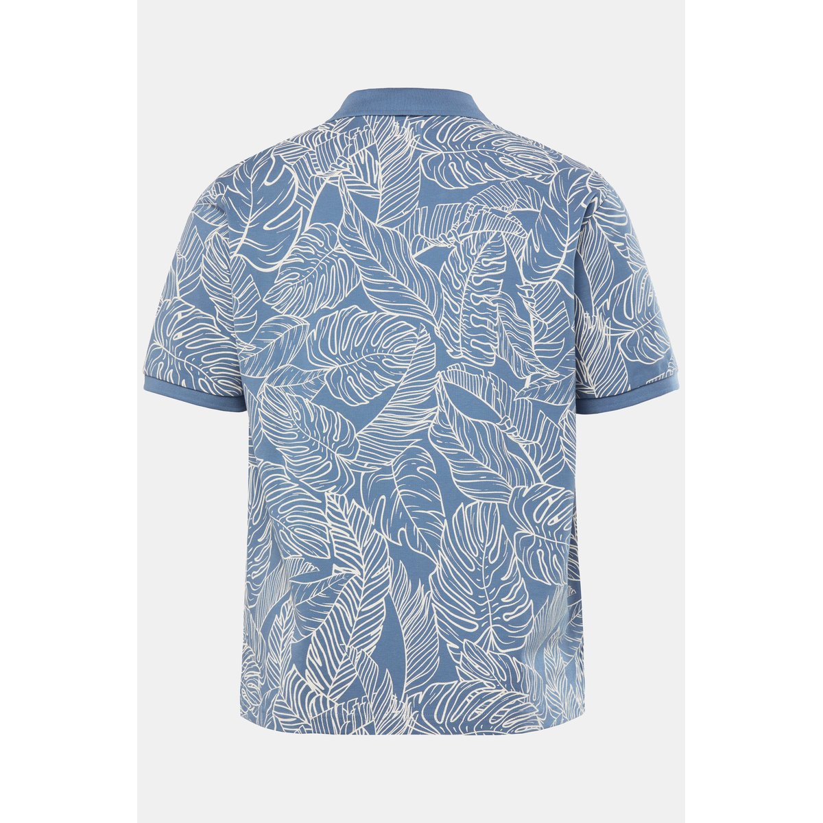 Polo en piqué bleu jean, JP1880