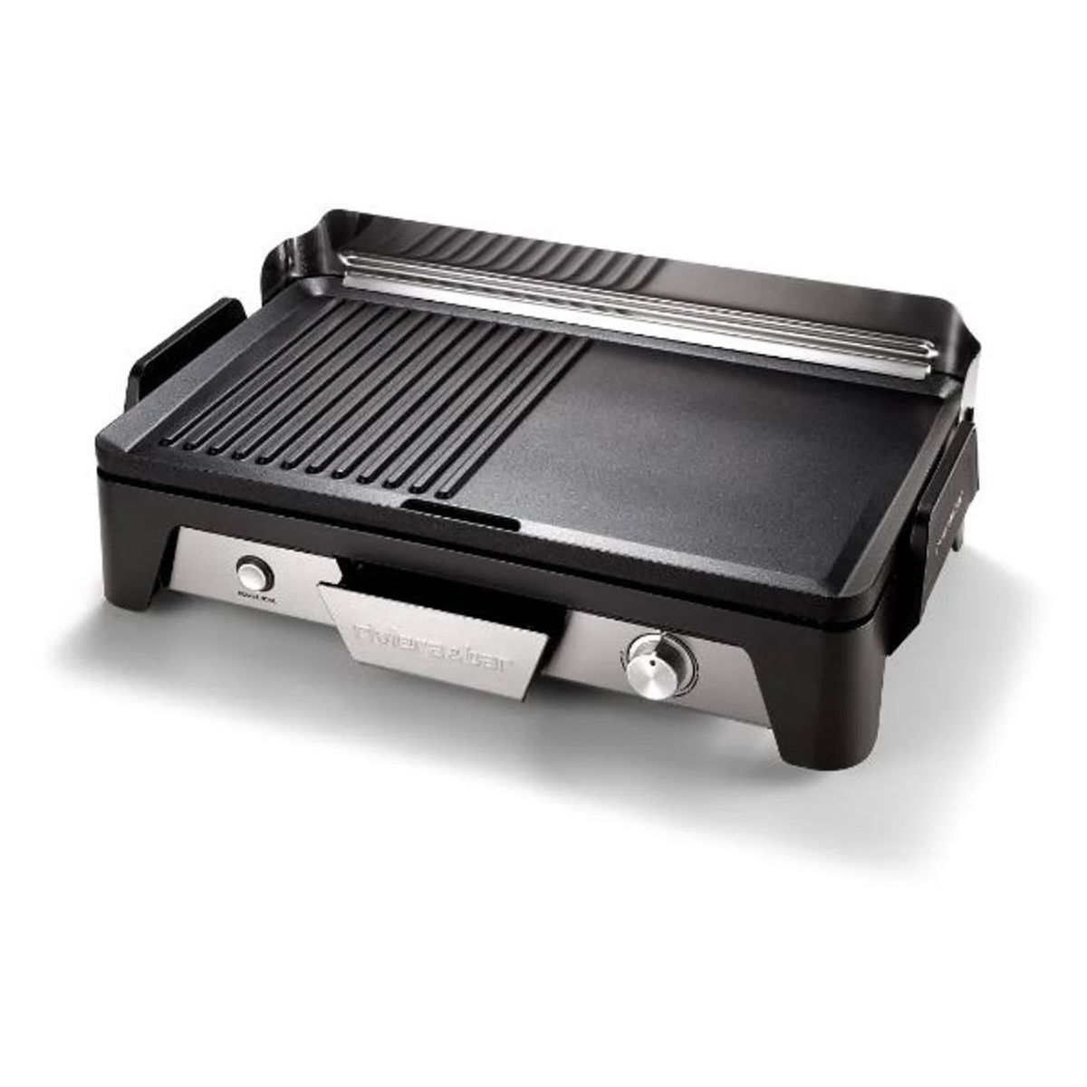 Plancha électrique QPL485 Grill et plancha à poser,  50x30 cm couleur unique, RIVIERA & BAR