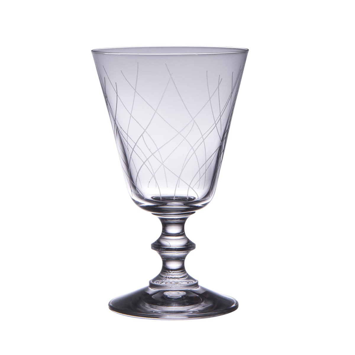 Verre à eau France gravé 24 cl (lot de 6) transparent / cristal, RONA
