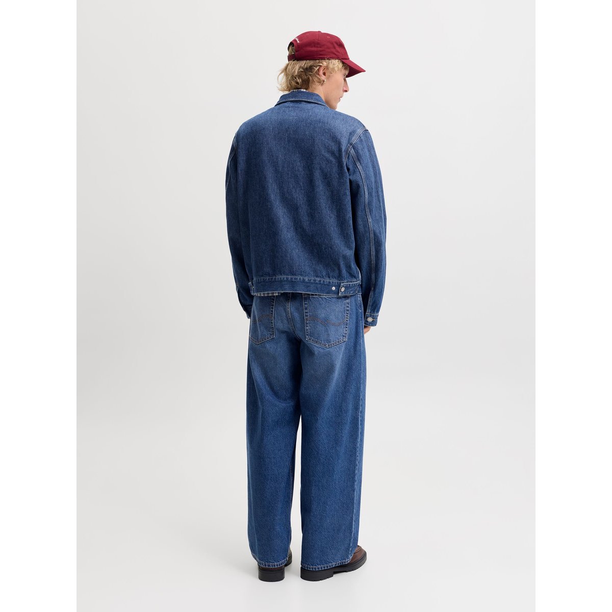 Jean À Coupe Wide blue denim, JACK & JONES
