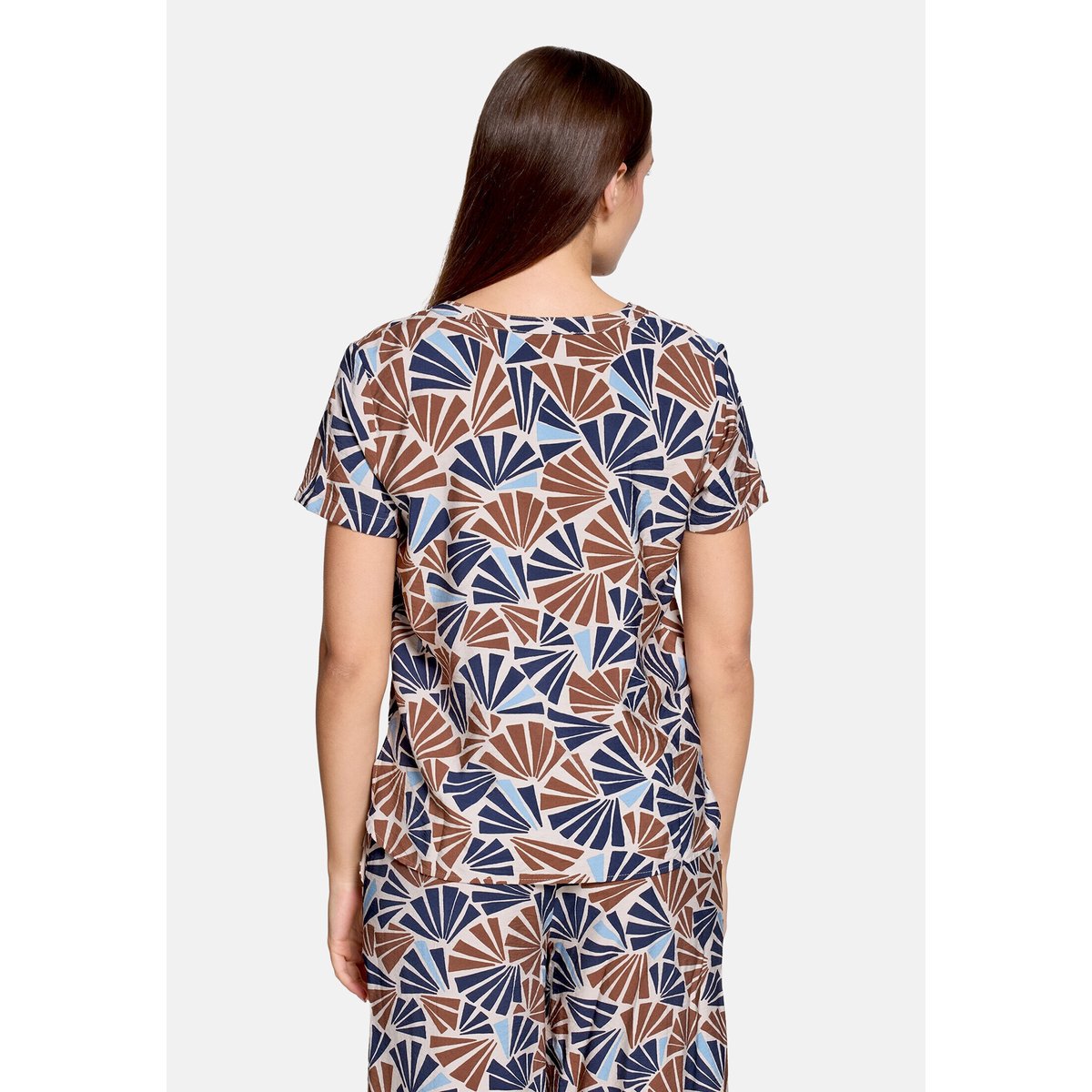 Tunique manches courtes nature/brown, BETTY & CO