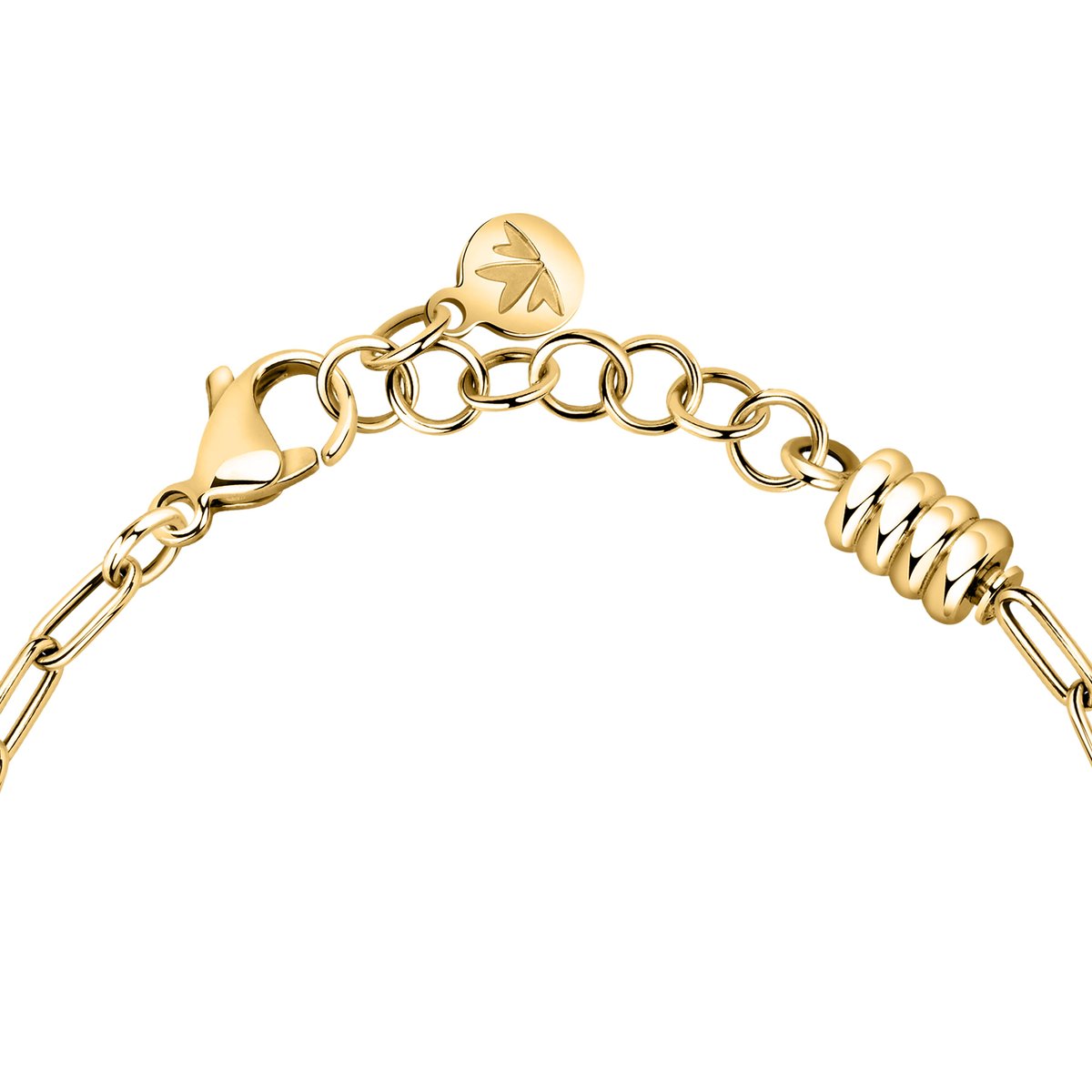 BRACELET MORELLATO DROPS - SCZ1439 stainless steel,yellow gold, MORELLATO