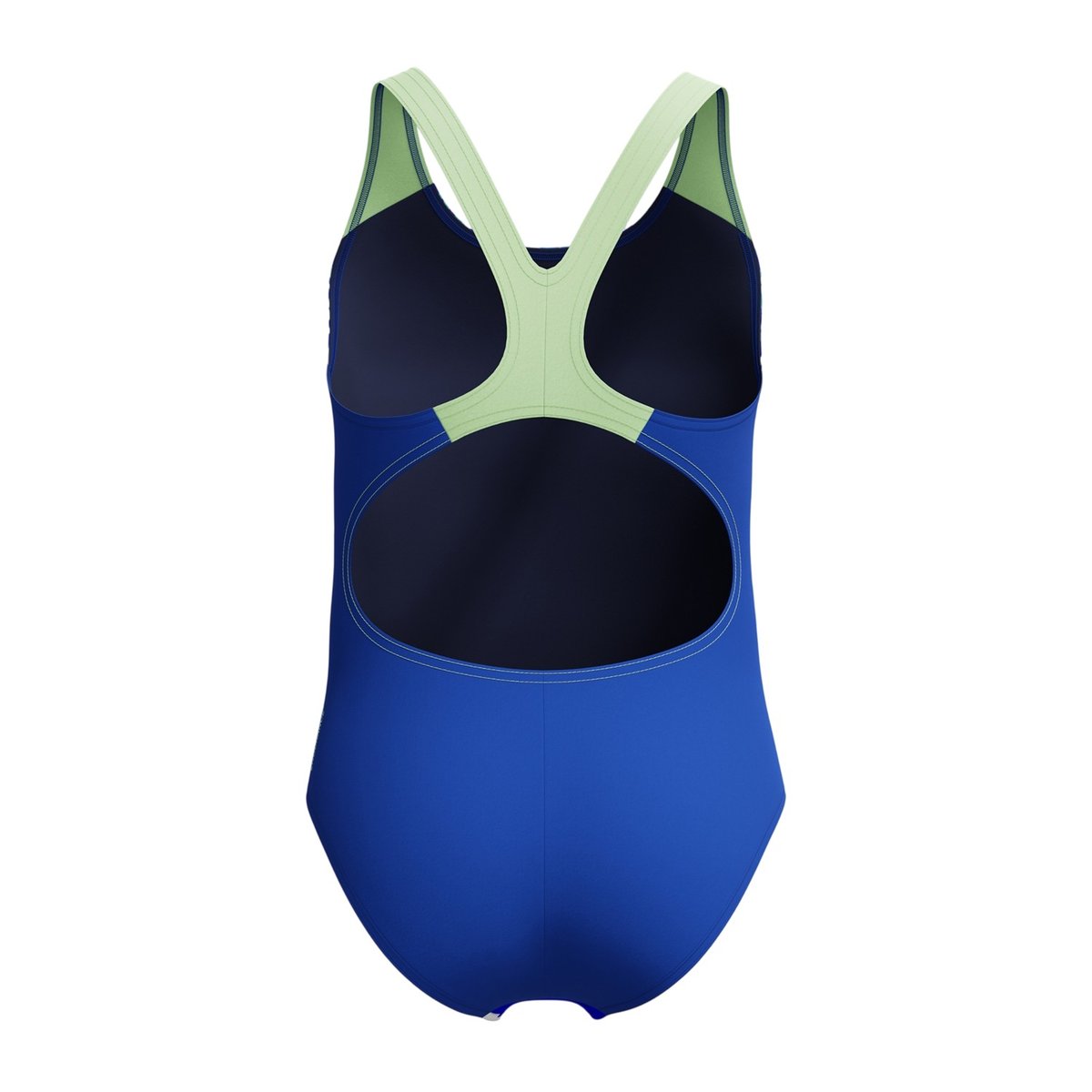 Maillot de bain 1 pièce motif/style mosaïque bleu / bleu foncé mosaïque, SPEEDO