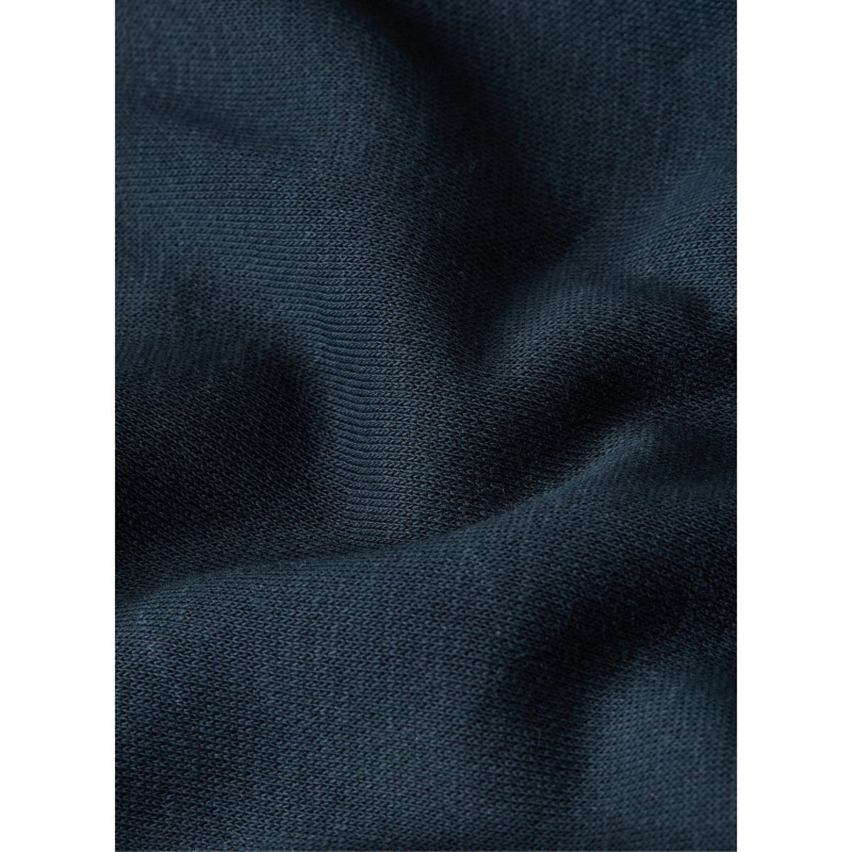Sweat zippé bleu marine uni avec une coupe droite et un col montant bleu foncé, G-Star RAW