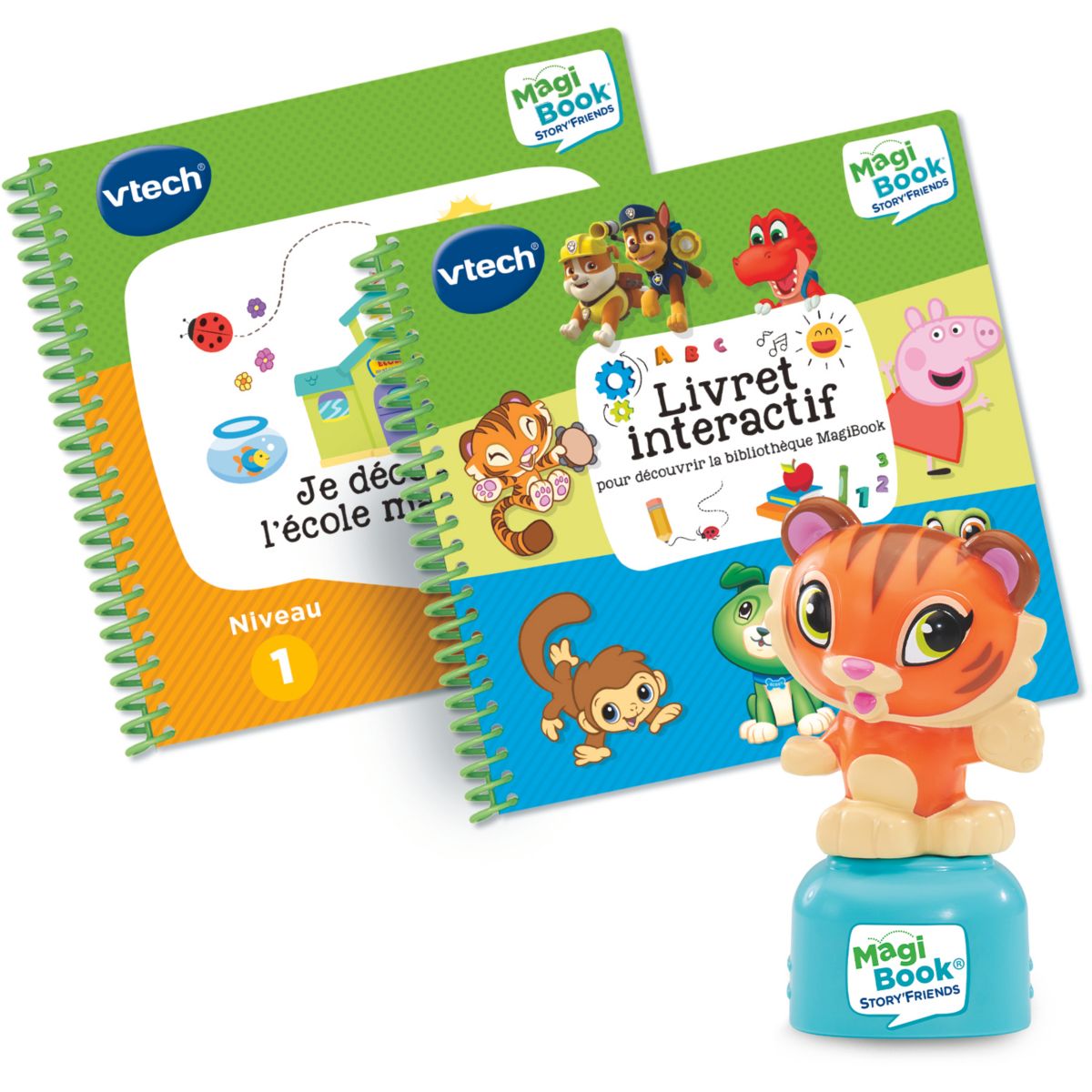 Jeu éducatif MagiBook Story'Friends - Starter Pack couleur unique, VTECH
