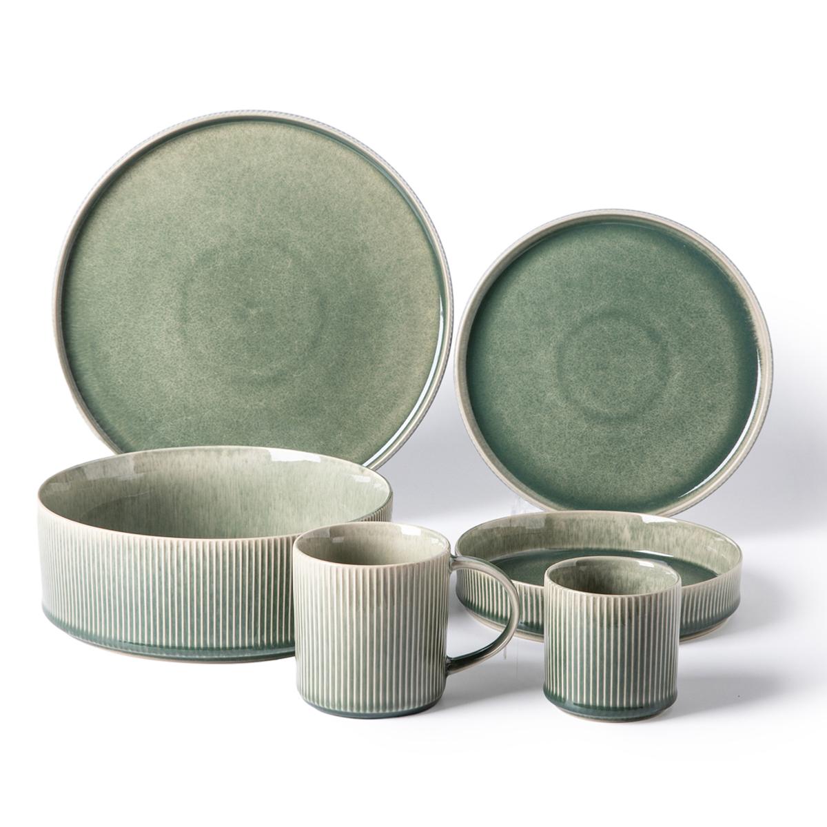 Lot de 2 mugs - "Jade" lot de 2 mugs vert - jade | laguiole cuisson, LAGUIOLE CUISSON