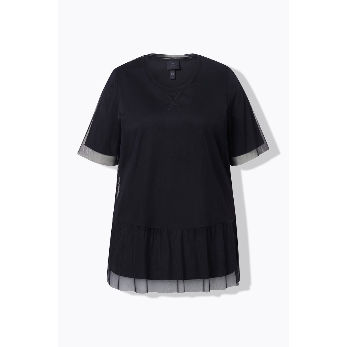 T-shirt doublé noir, ULLA POPKEN