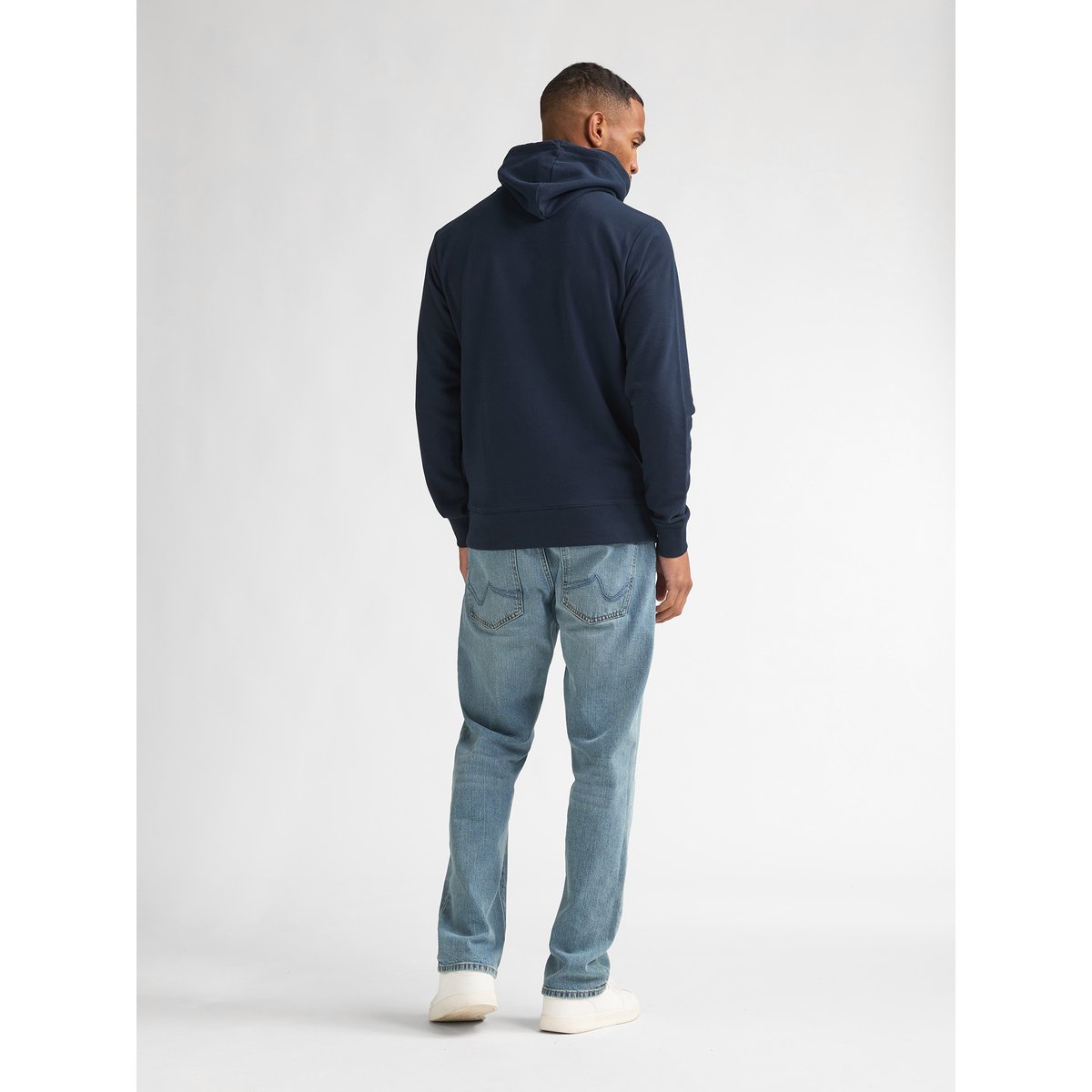 Hoodie artwork repair bleu navy blue, PETROL INDUSTRIES
