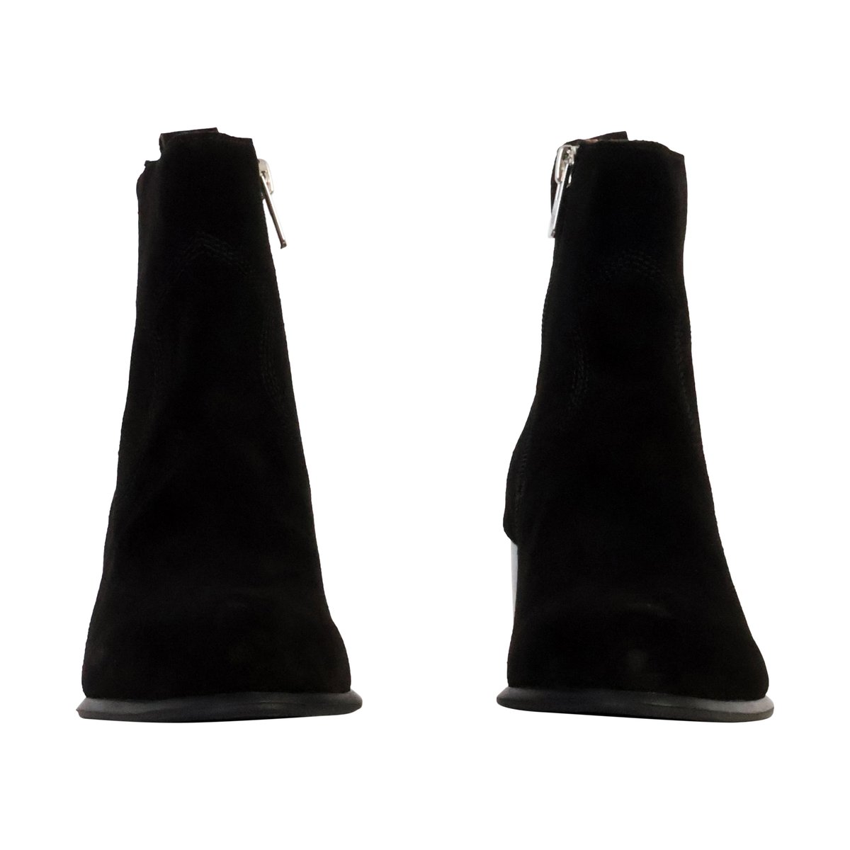 Bottines à Talon Cuir Aurelie noir, EMILIE KARSTON