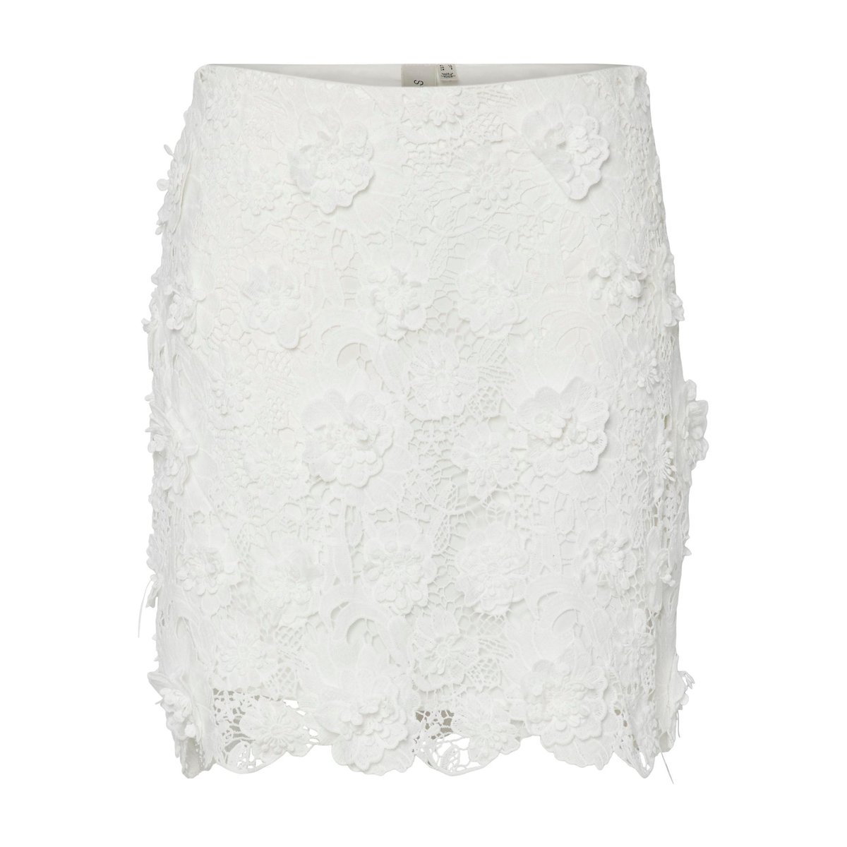 Mini-Jupe star white, YAS