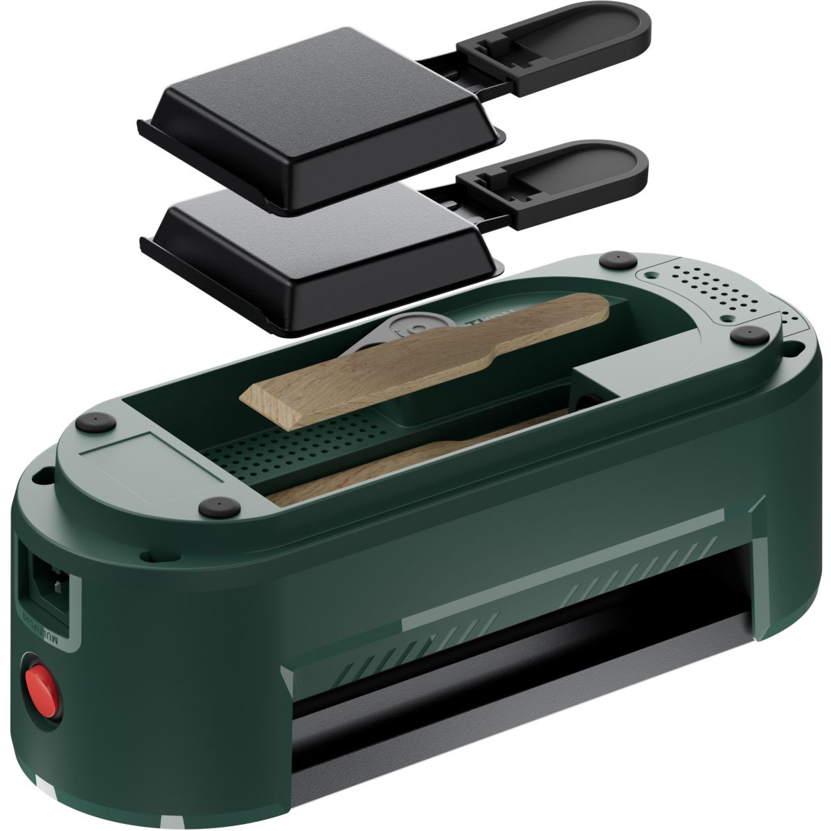 Raclette ERMD4 Multiplug Verte couleur unique, ESSENTIEL B