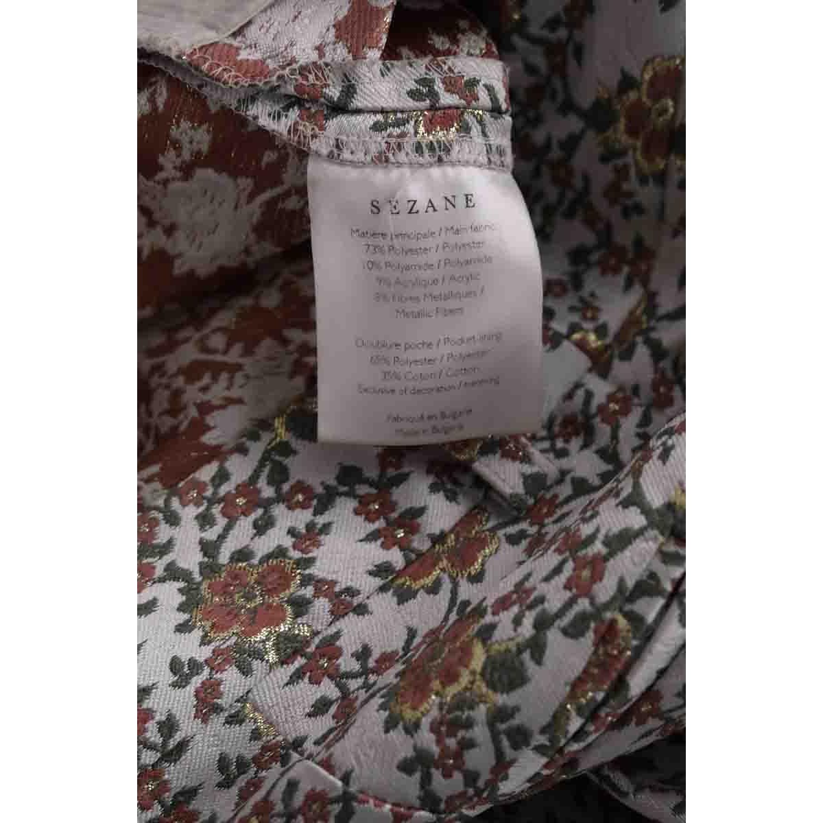 Pantalon droit - Très Bon État gris, SEZANE