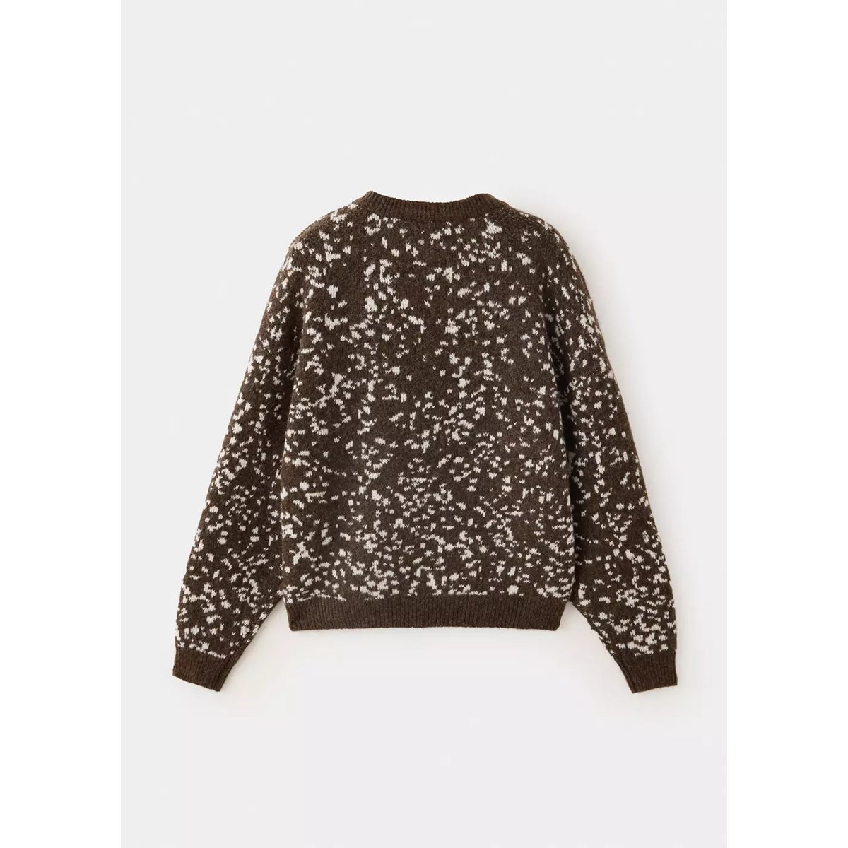 Pull-over en imprimé animal marron moyen, MANGO KIDS