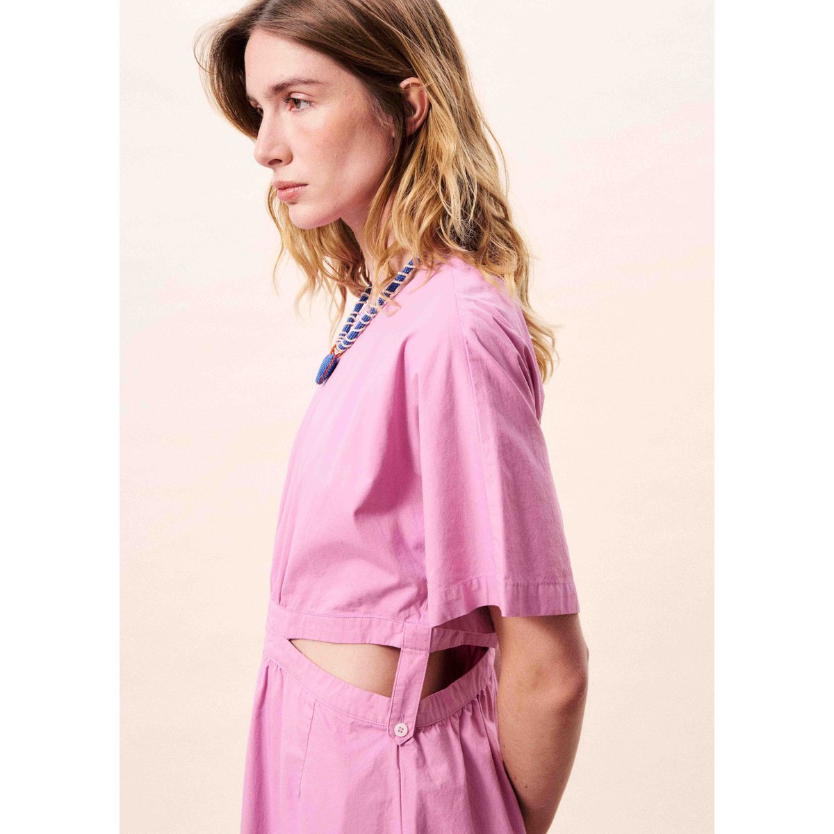 Robe longue MAVERA violet, FRNCH