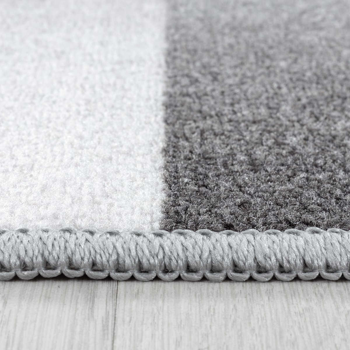 Tapis enfant football PLAY gris, NAZAR RUGS