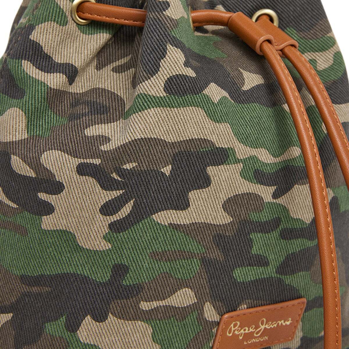 Sac Seau Camouflage vert thym, PEPE JEANS