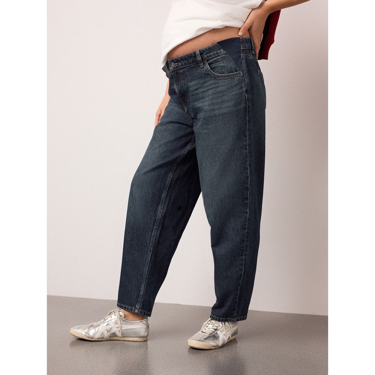 Pantalon bouffant de grossesse indigo, NEXT
