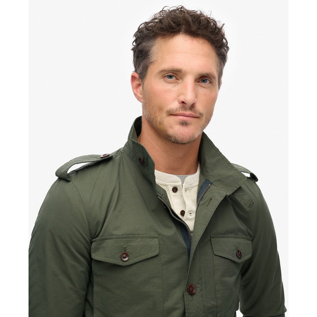 The Merchant Store - Veste militaire technique vert olive surplus goods, SUPERDRY