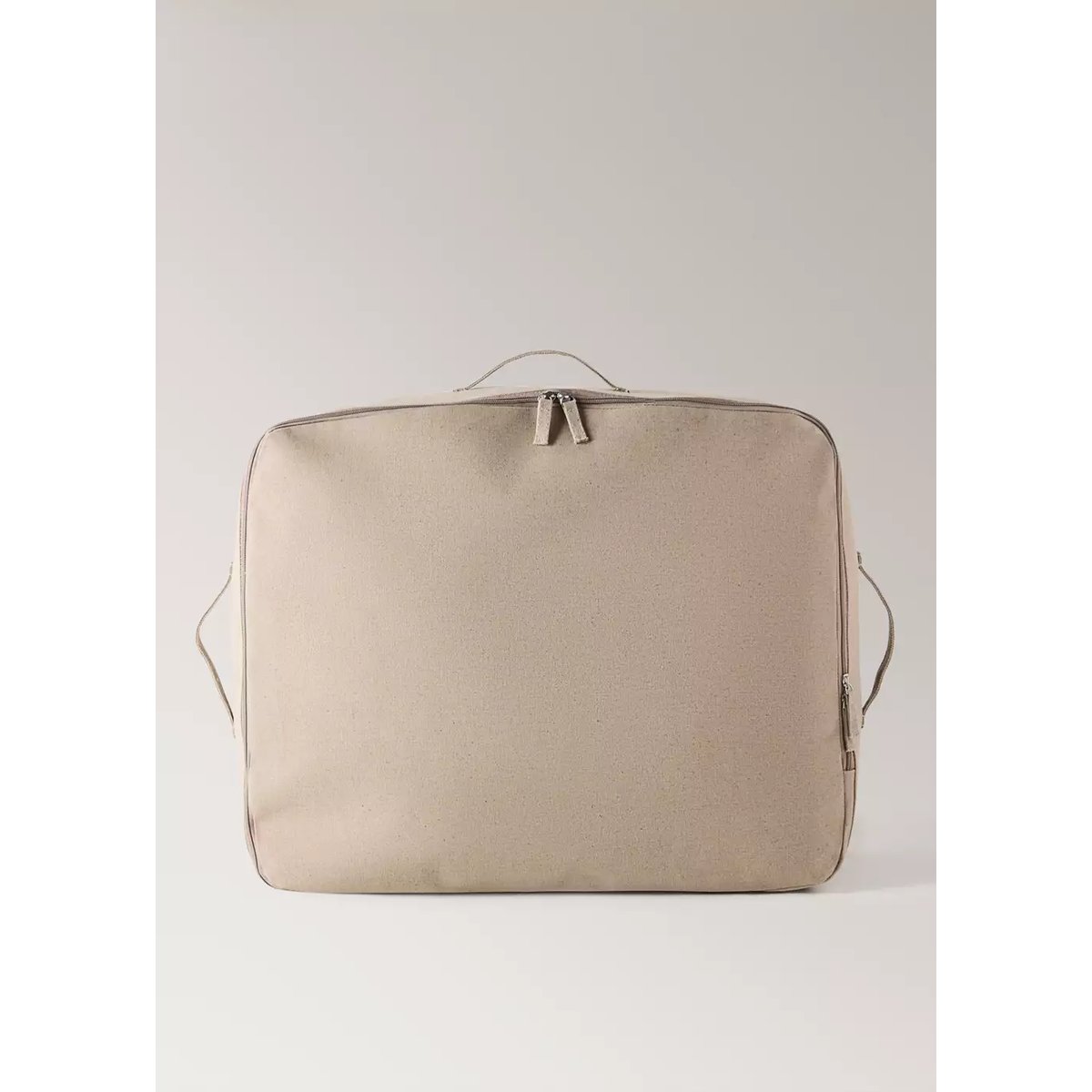 Boîte 100 % coton, grande capacité de rangement beige, MANGO HOME