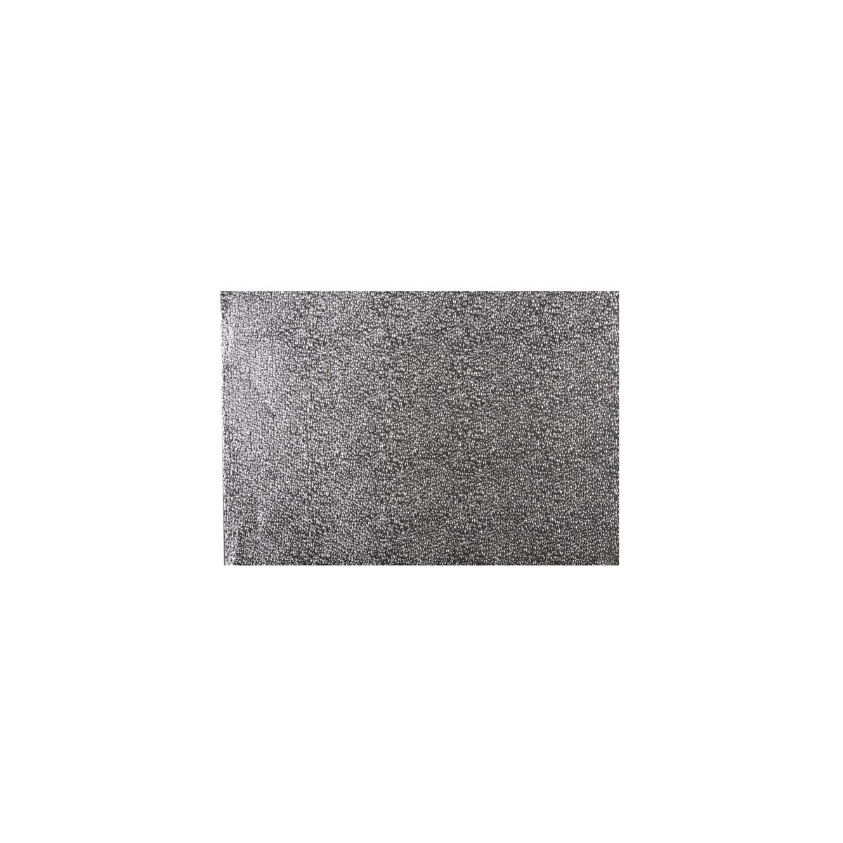 Adhésif décoratif pour meuble effet bulle métal gris, TOILINUX
