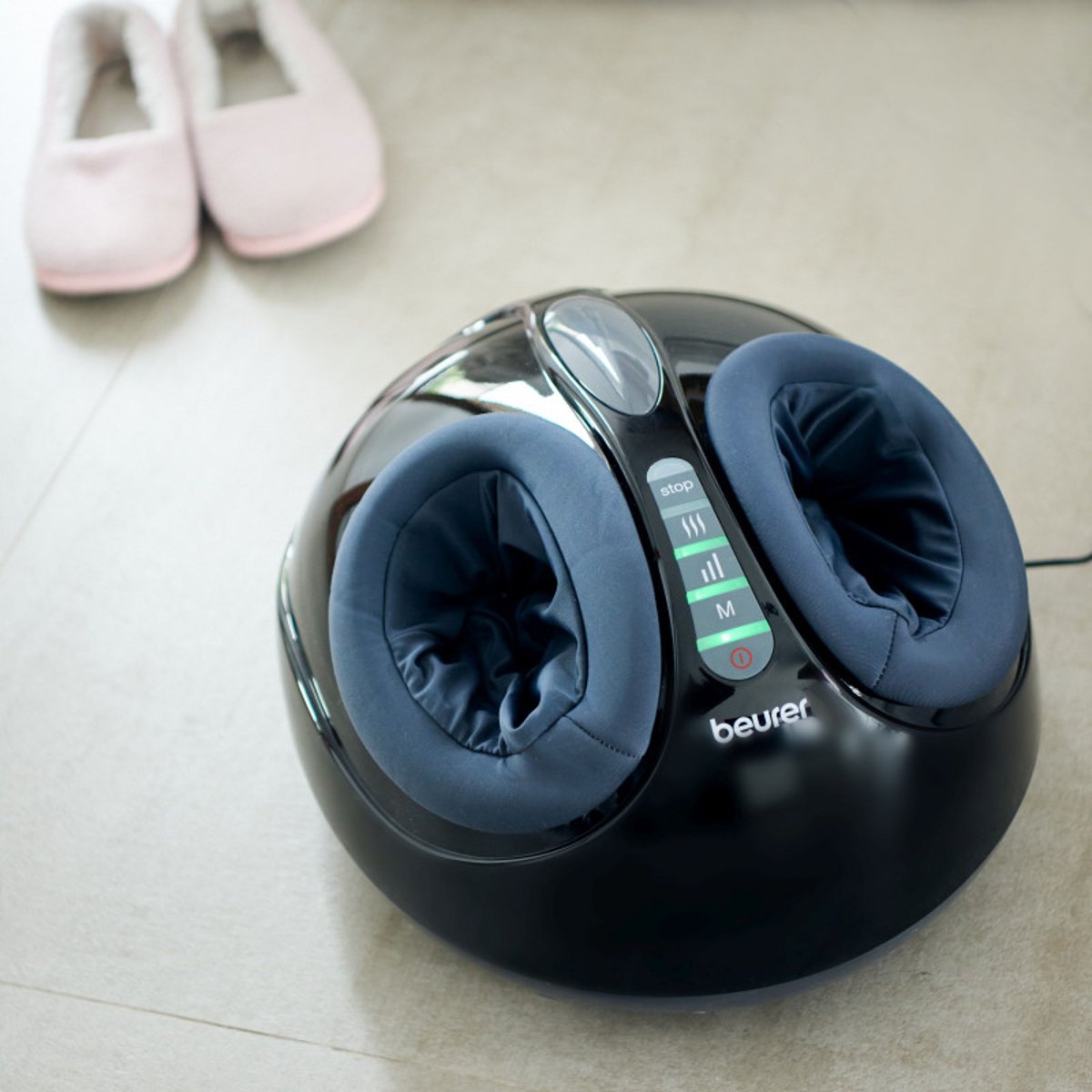 Appareil de massage des pieds Shiatsu - Beurer - FM 90 - chauffant à compression d'air simple, BEURER