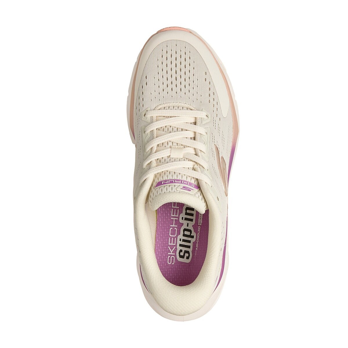 Baskets Slip-Ins: Glide-Step Vortex ecru, SKECHERS