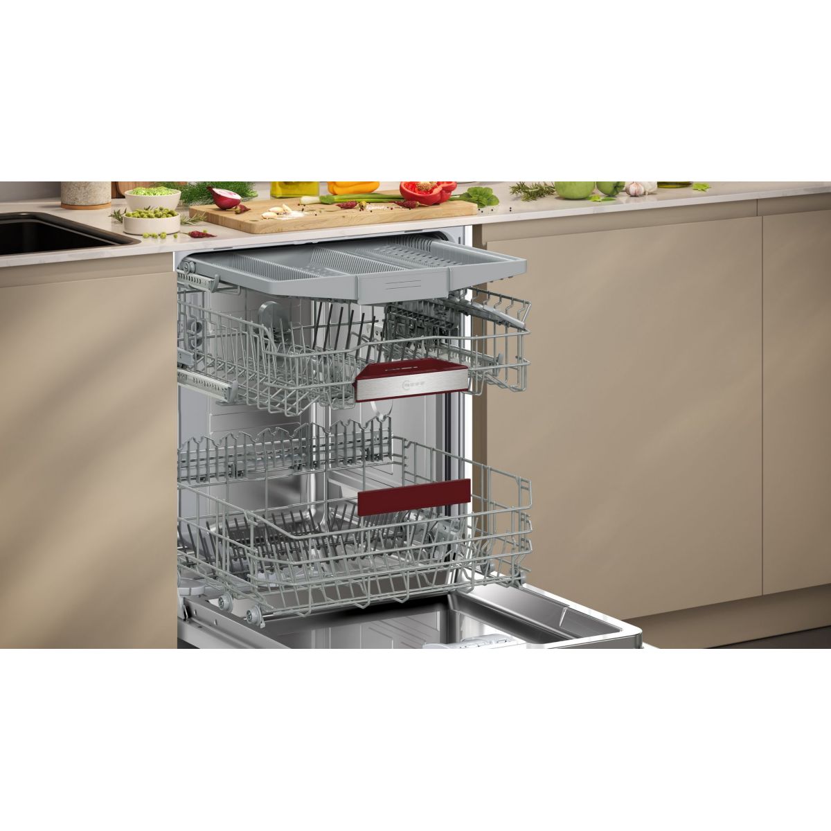 Lave vaisselle encastrable S175HCX03E couleur unique, NEFF